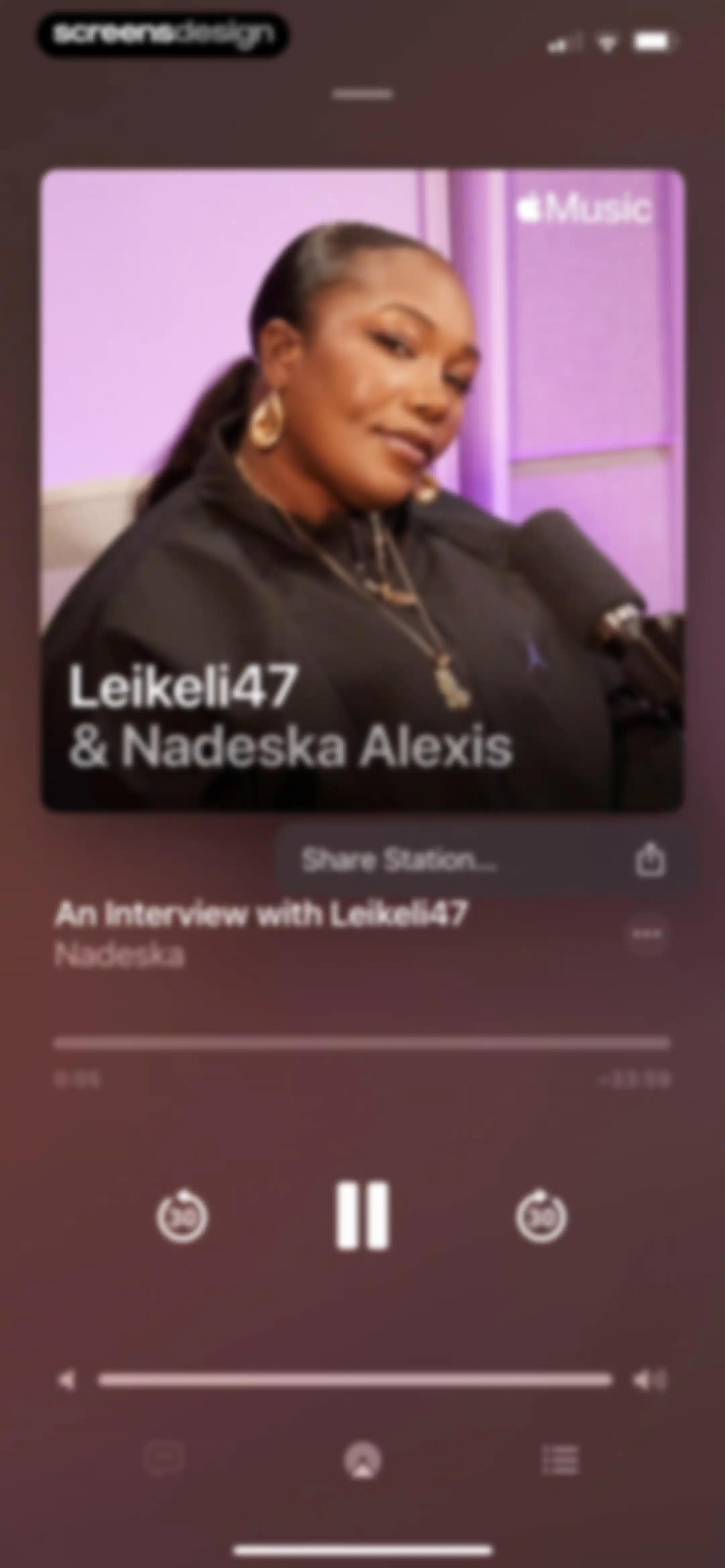 Apple Music screen 84