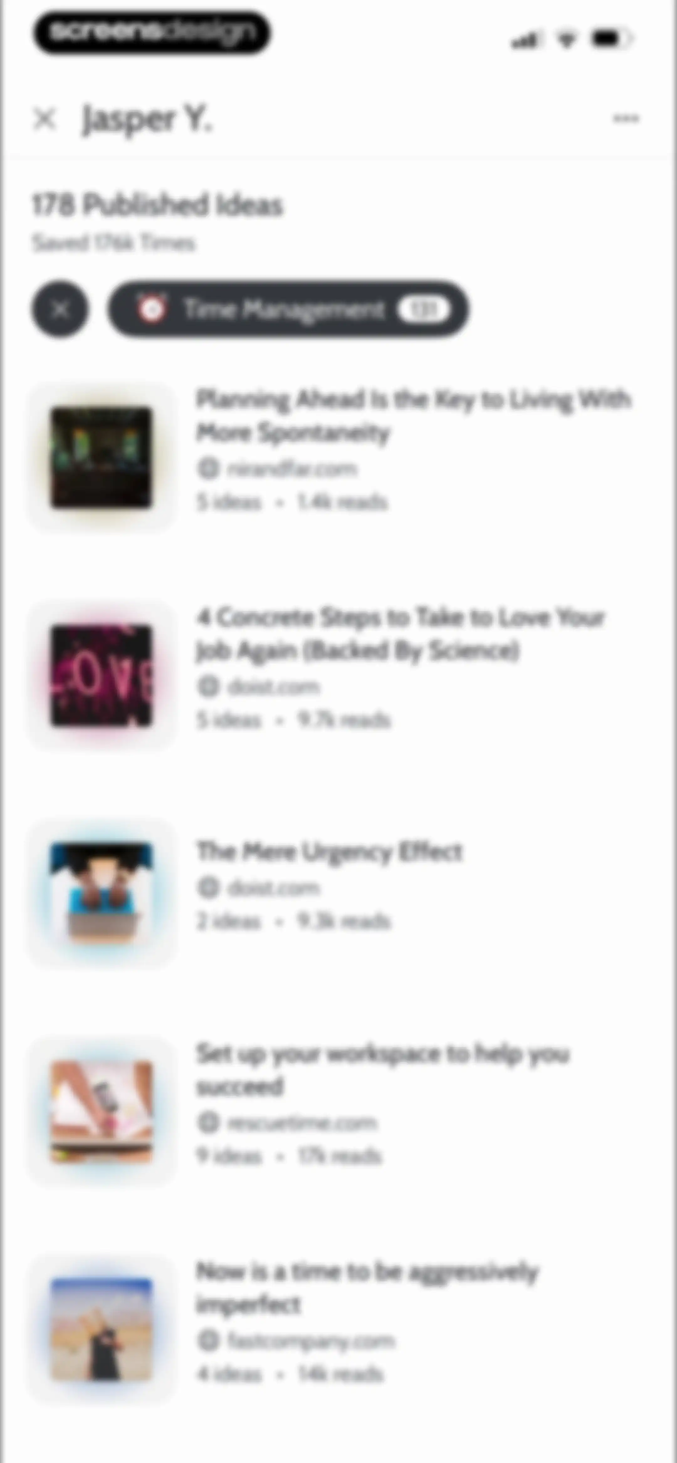 Deepstash: Smarter Every Day! screen 61