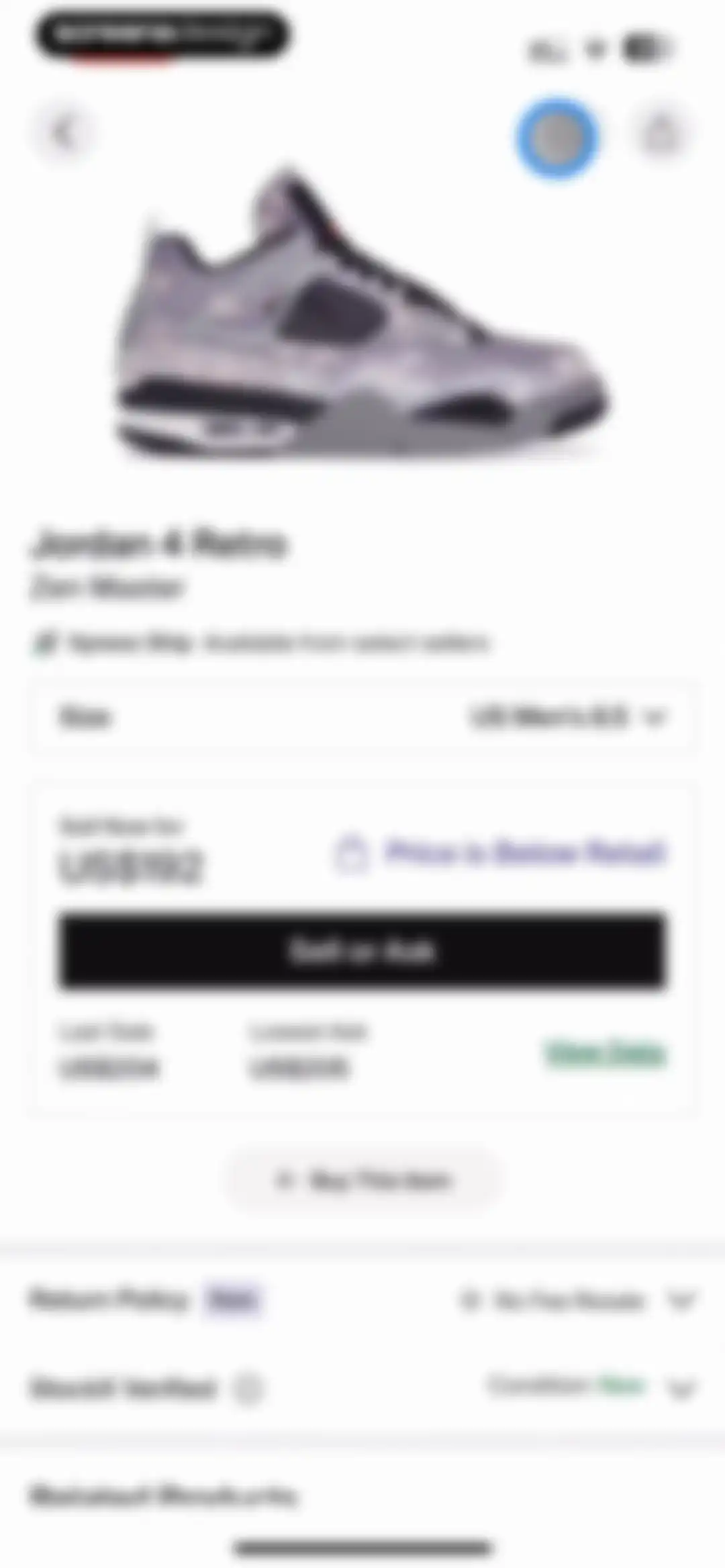 StockX - Sneakers and Apparel screen 106