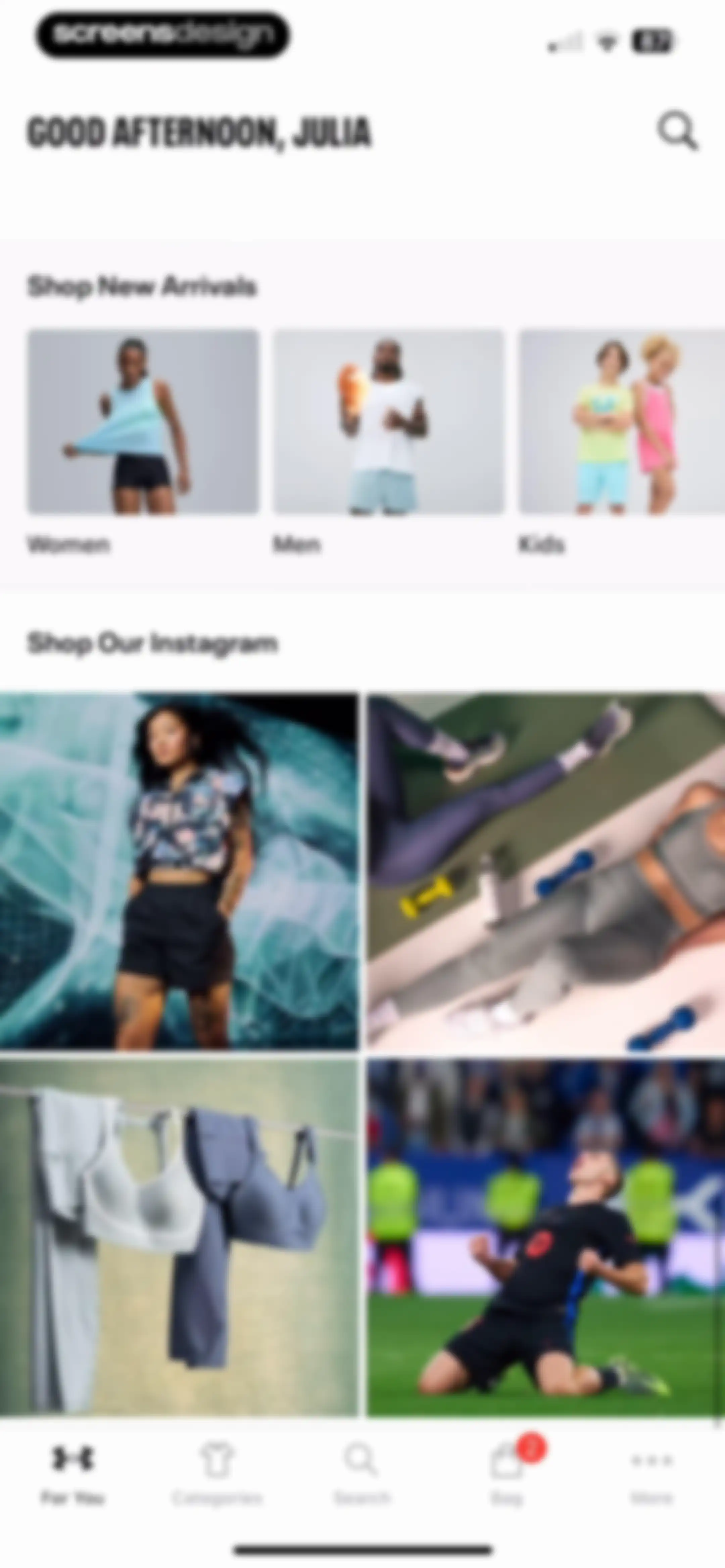 Under Armour screen 48