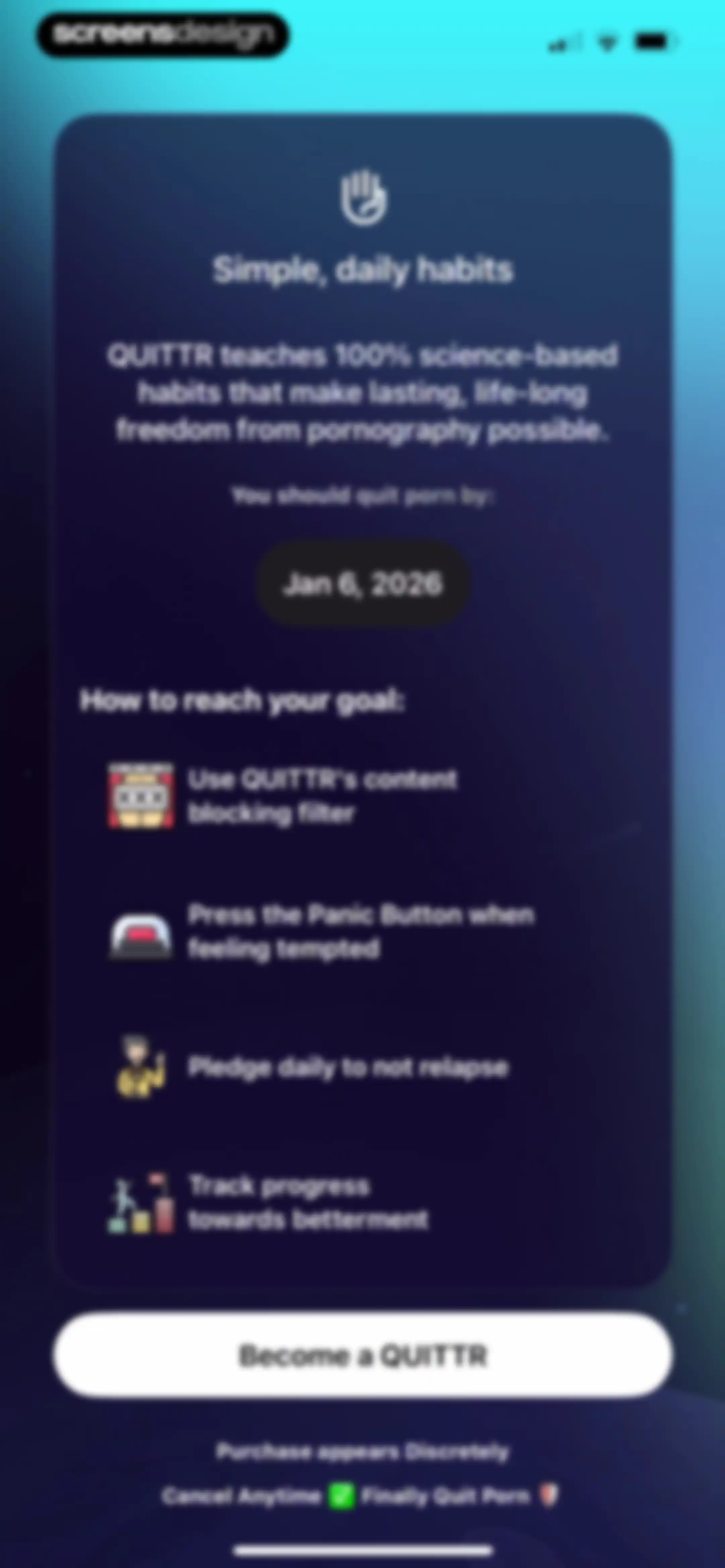 QUITTR - Break Free Now screen 53