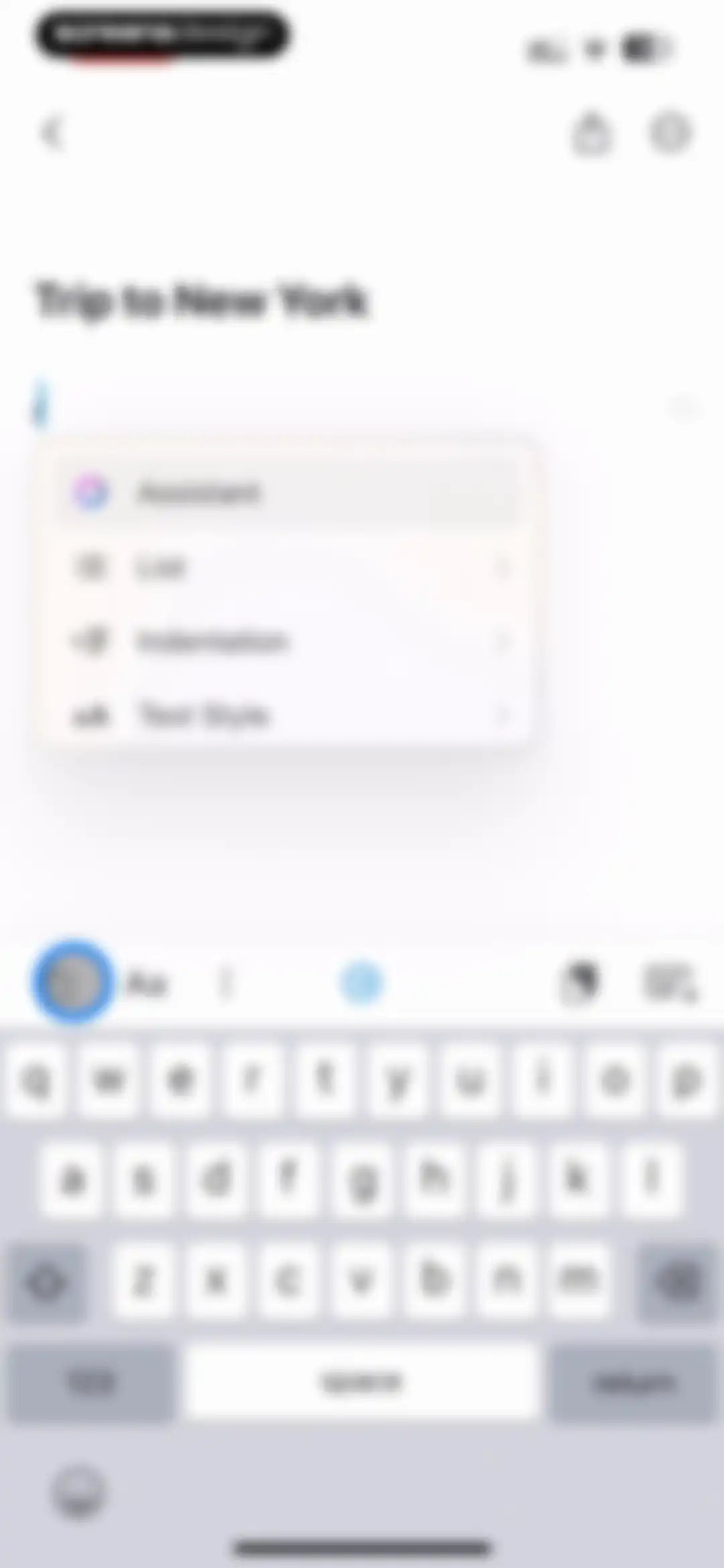 Craft: Notes, Documents, AI screen 15