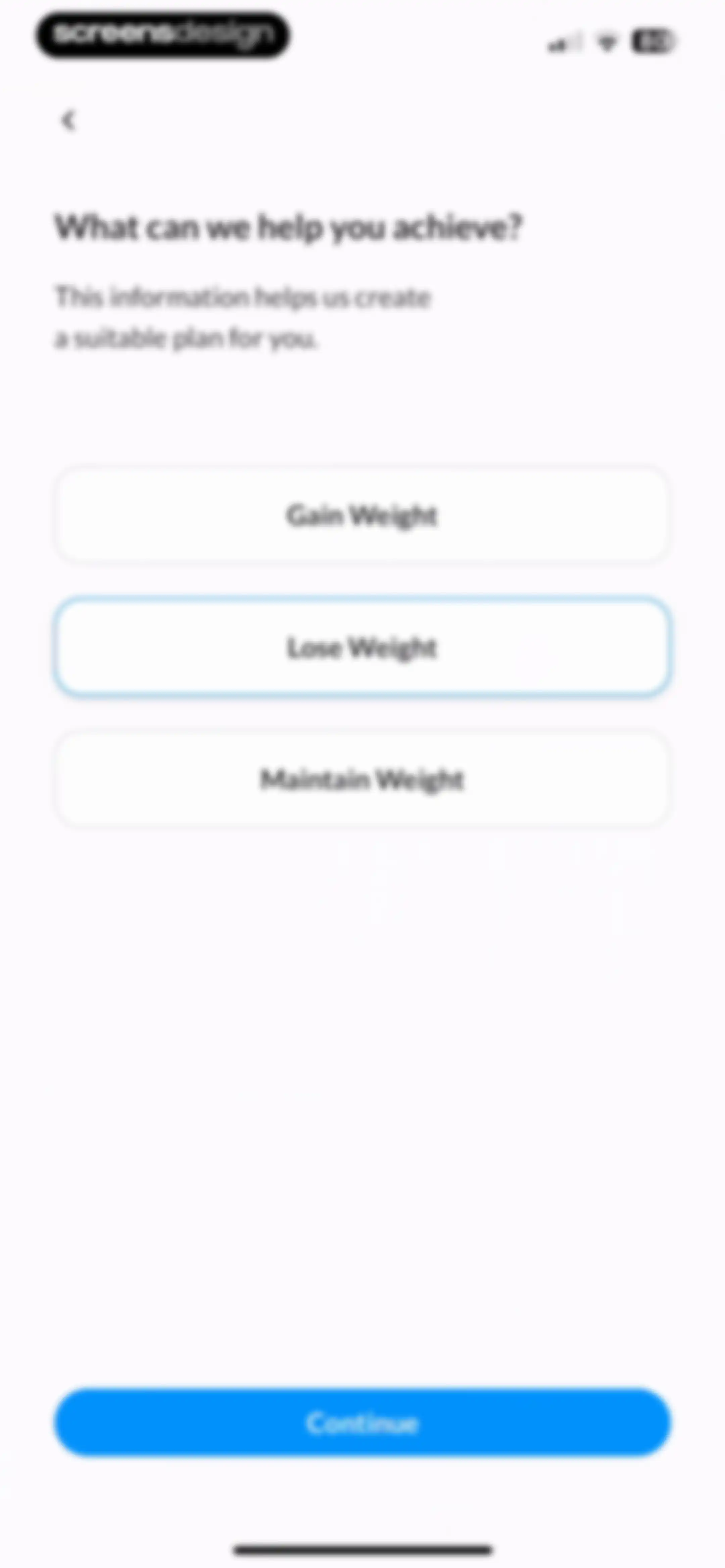 MacrosFirst - Macro Tracker screen 3