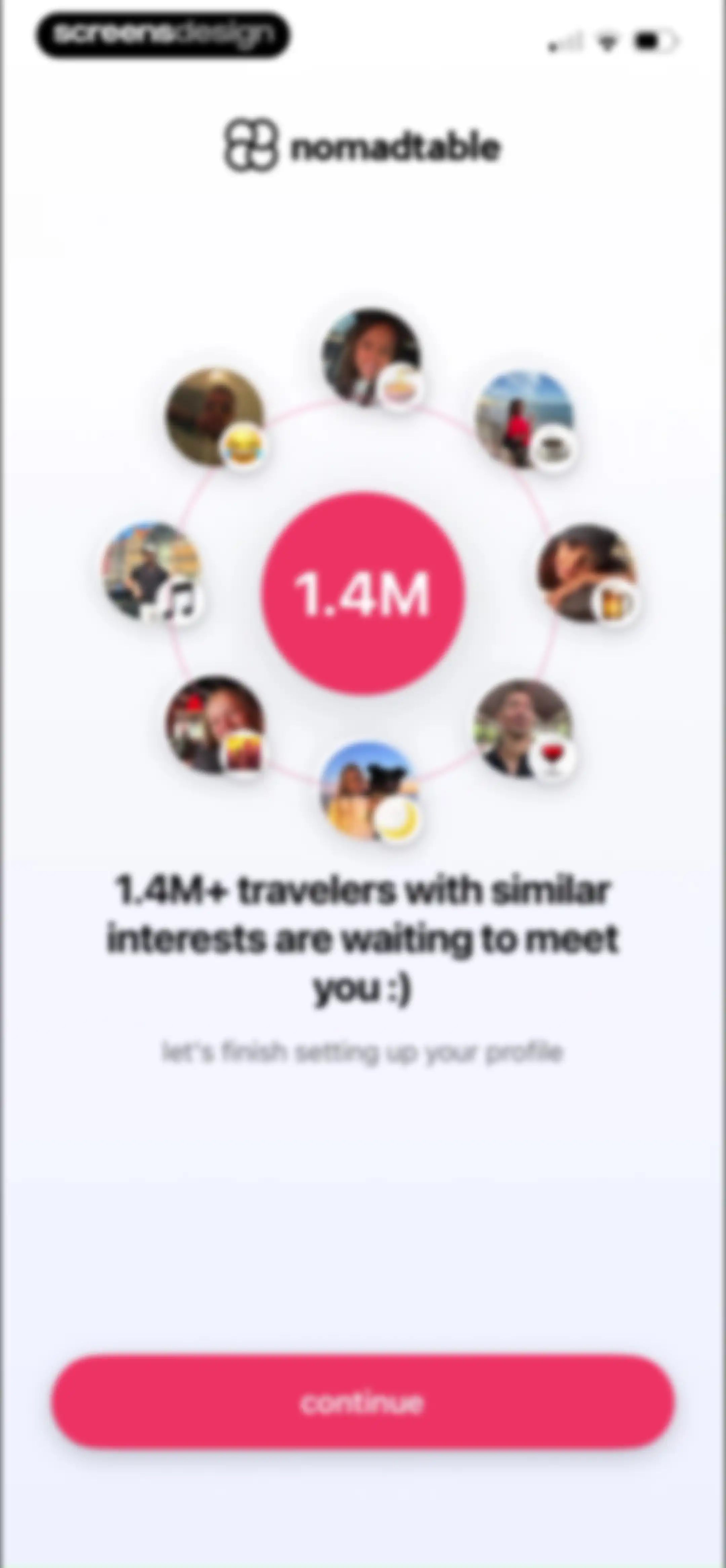 nomadtable: travel friends screen 22