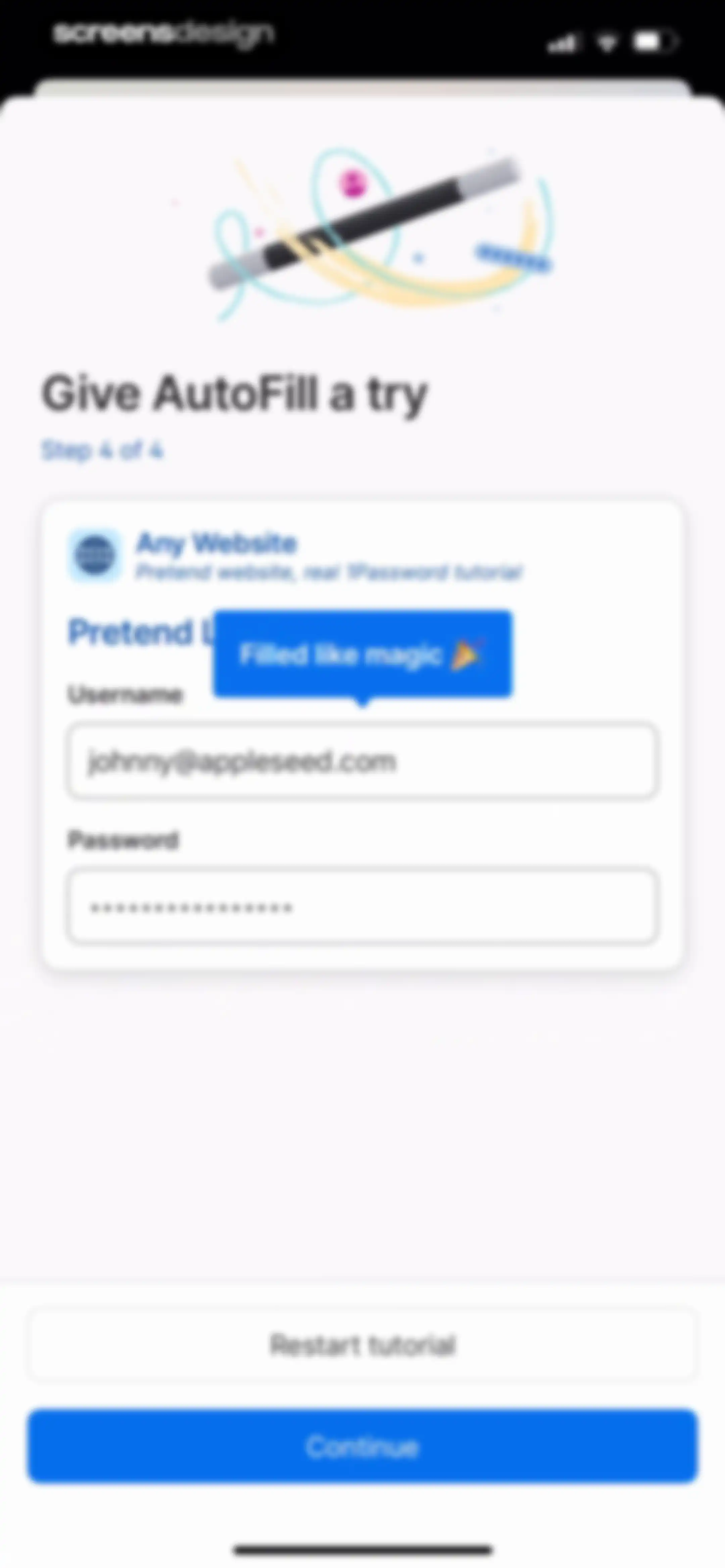 1Password: Password Manager screen 40