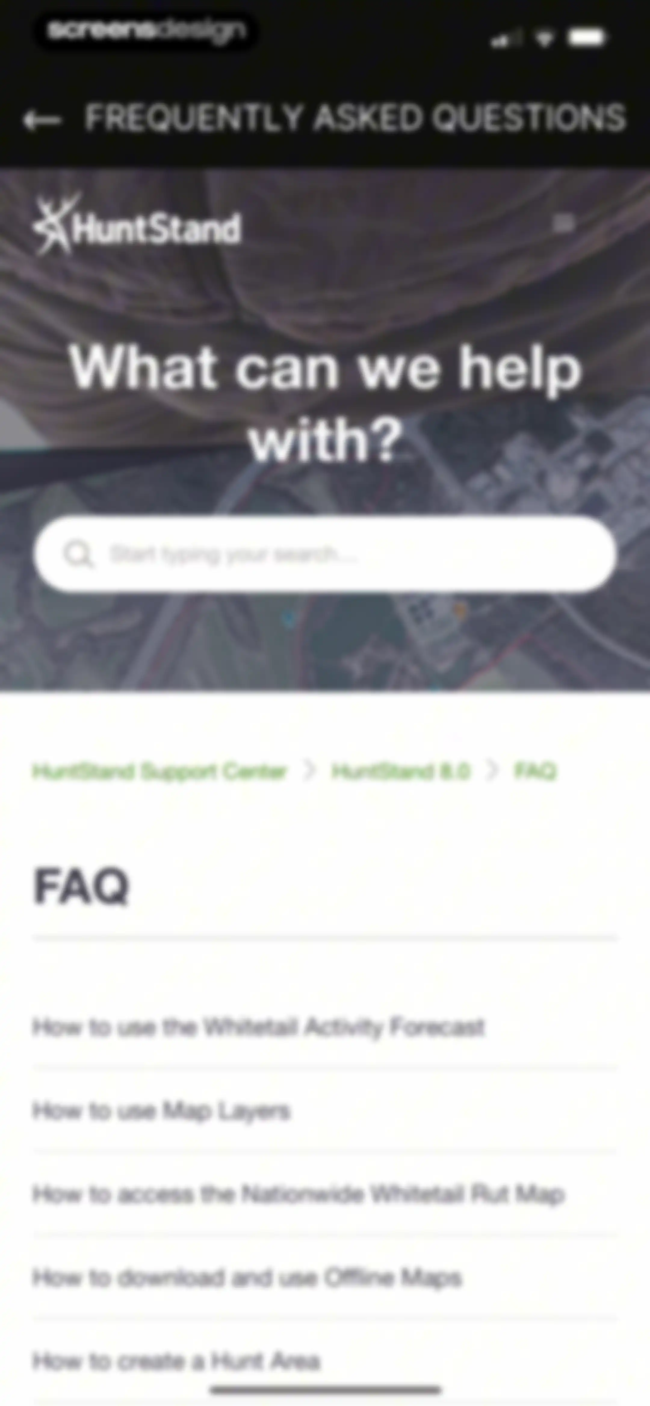 HuntStand: GPS Maps & Tools screen 122