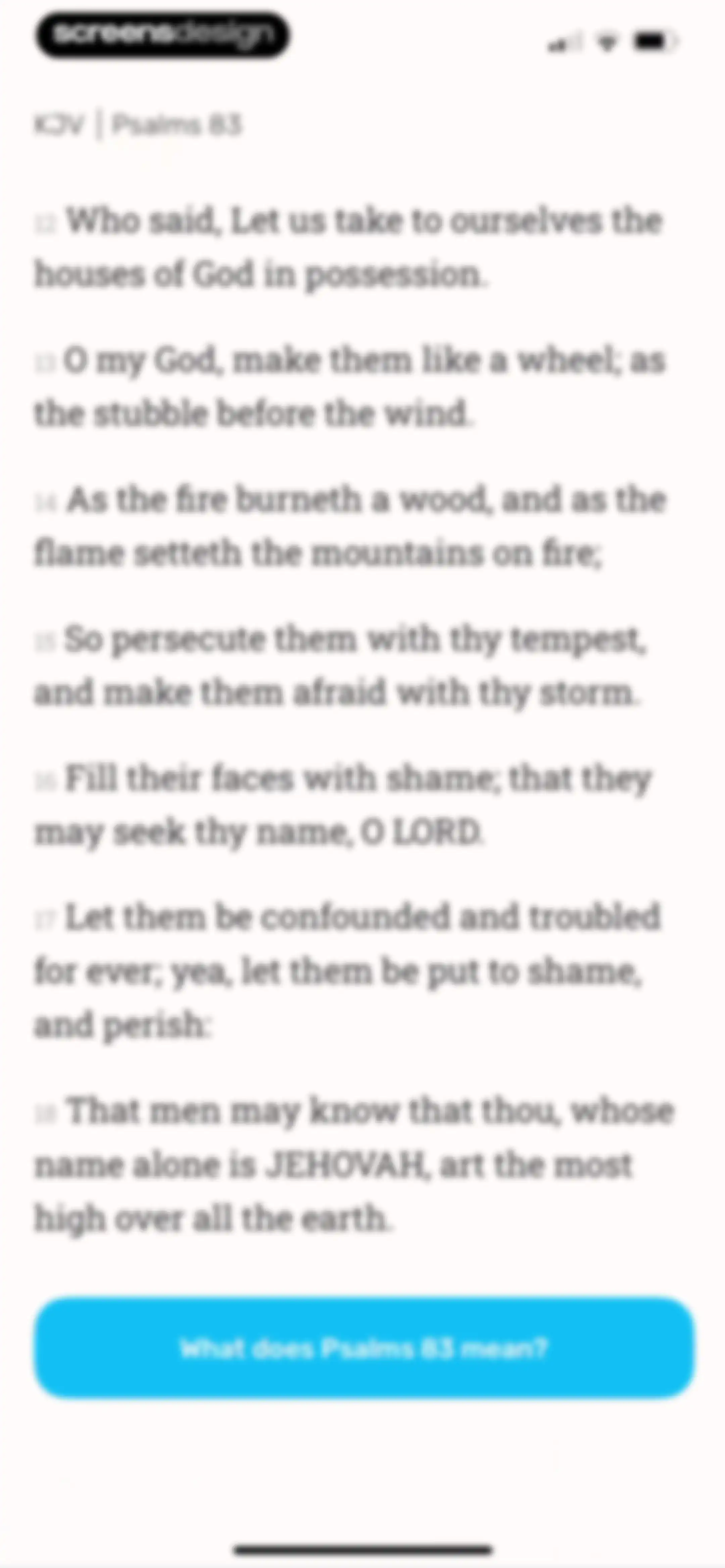 Bible Study - Manna screen 33