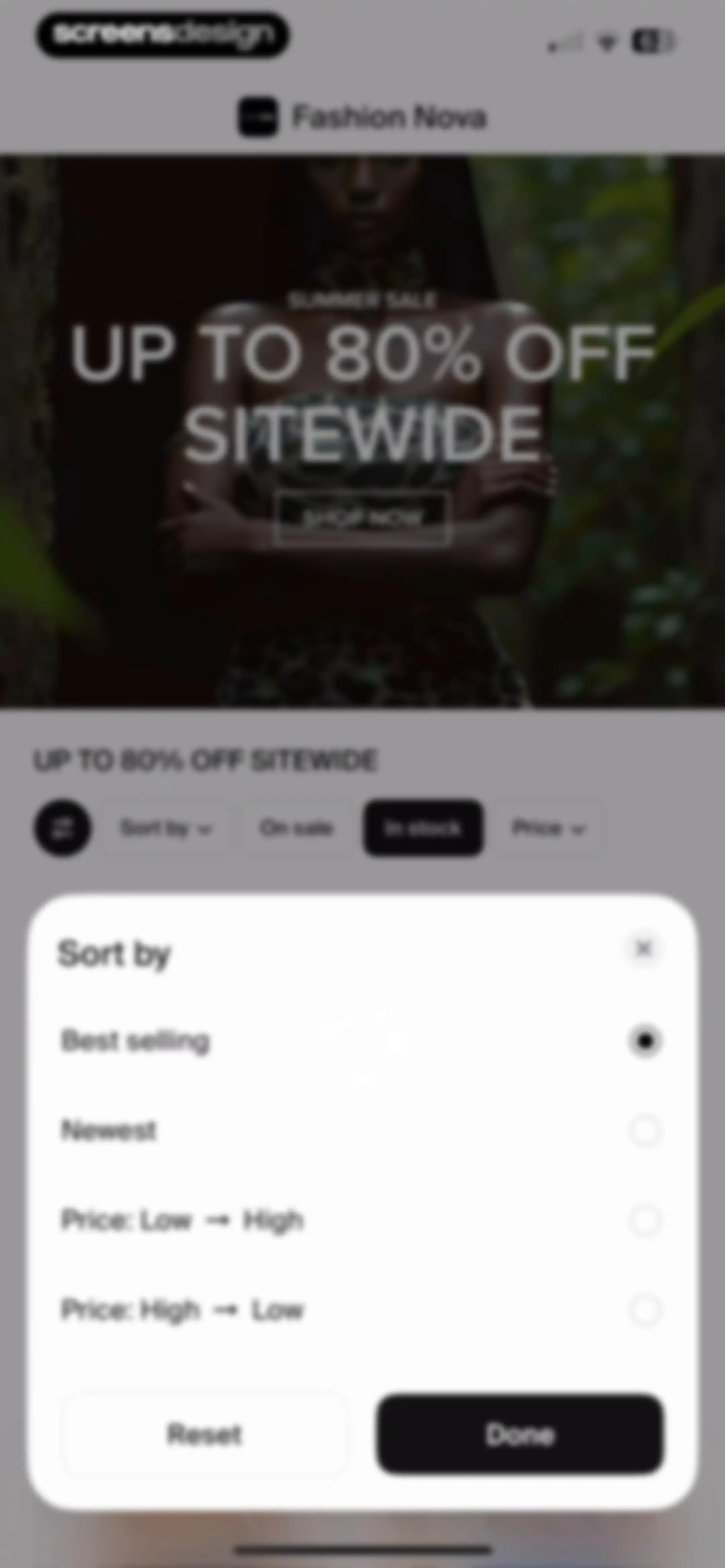 Shop: All your favorite brands screen 69