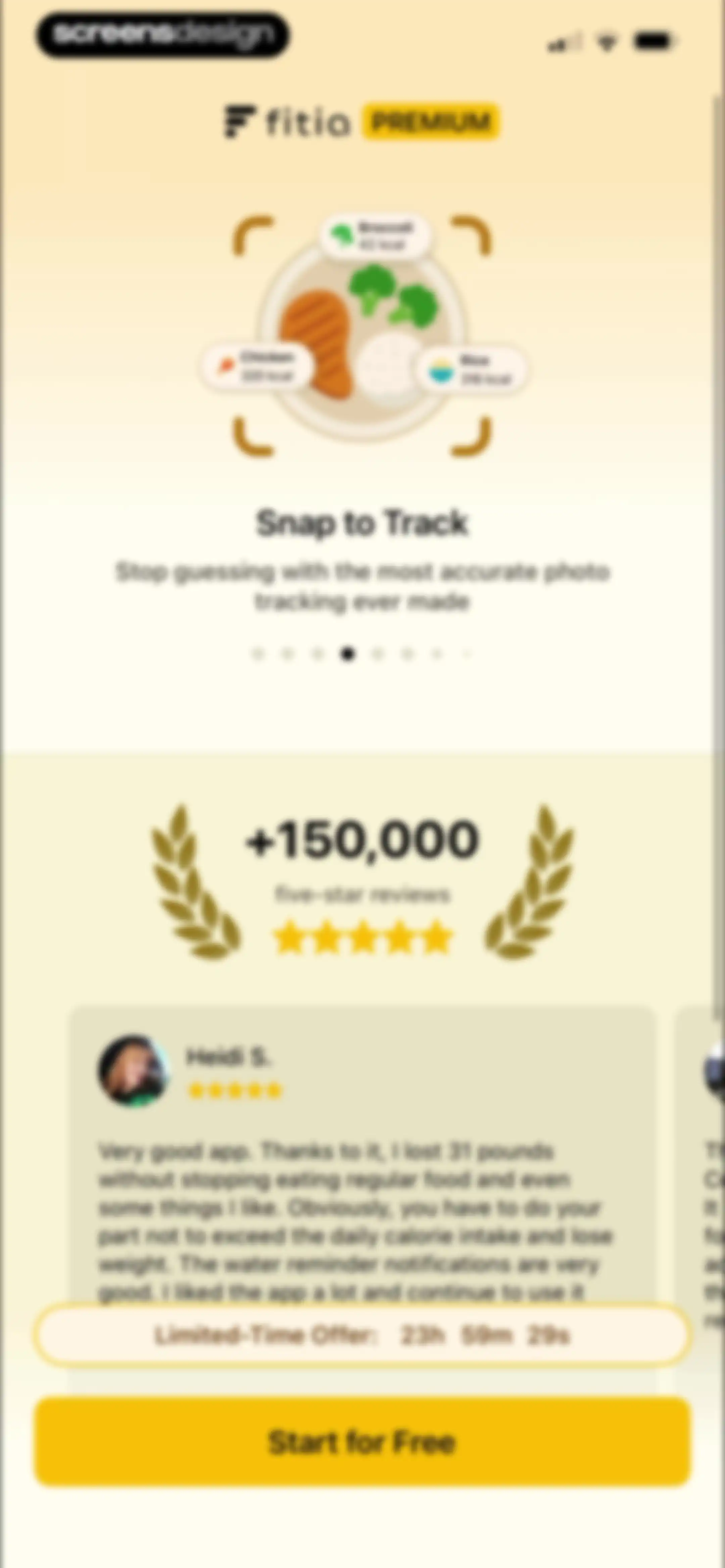 Fitia: Calorie Counter & Diet screen 40