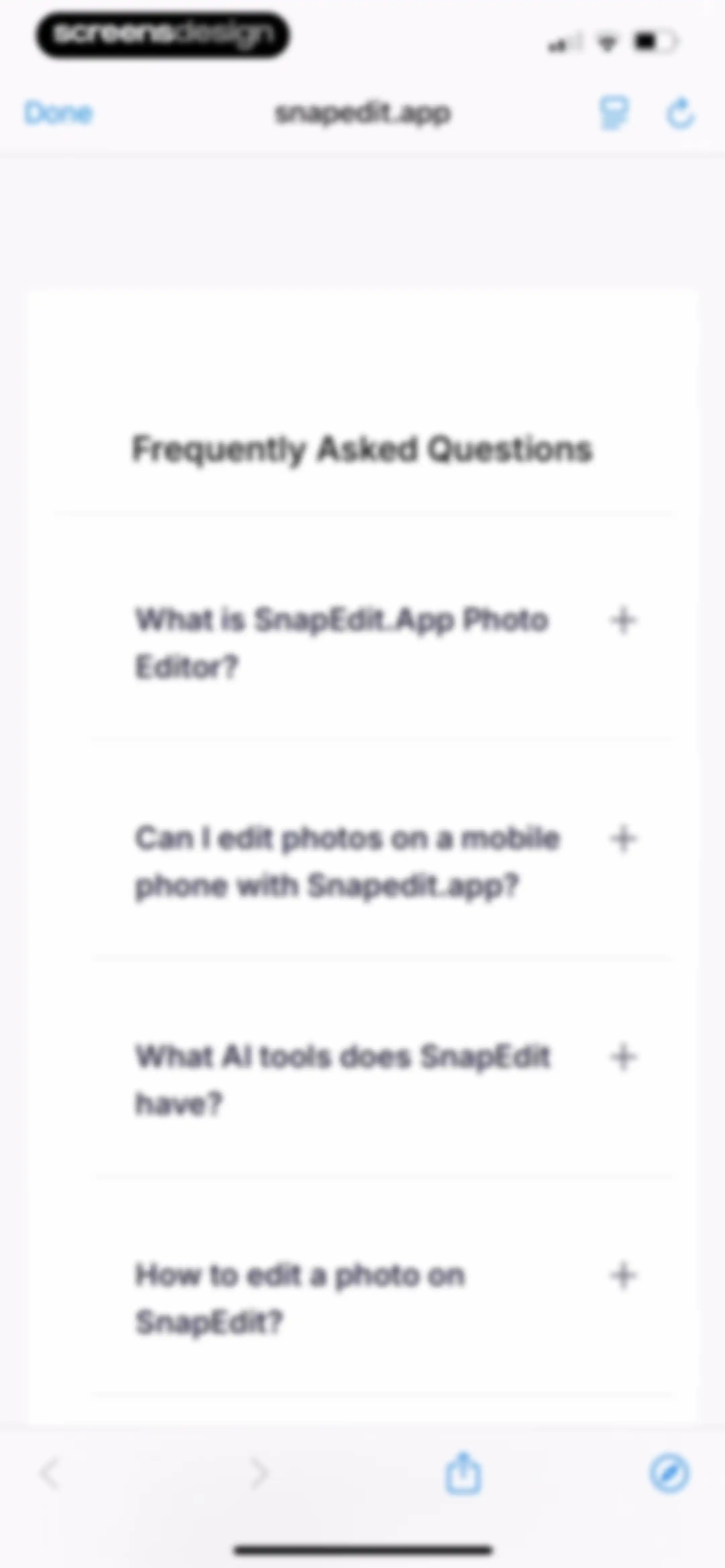 SnapEdit: Photo Editor AI screen 122