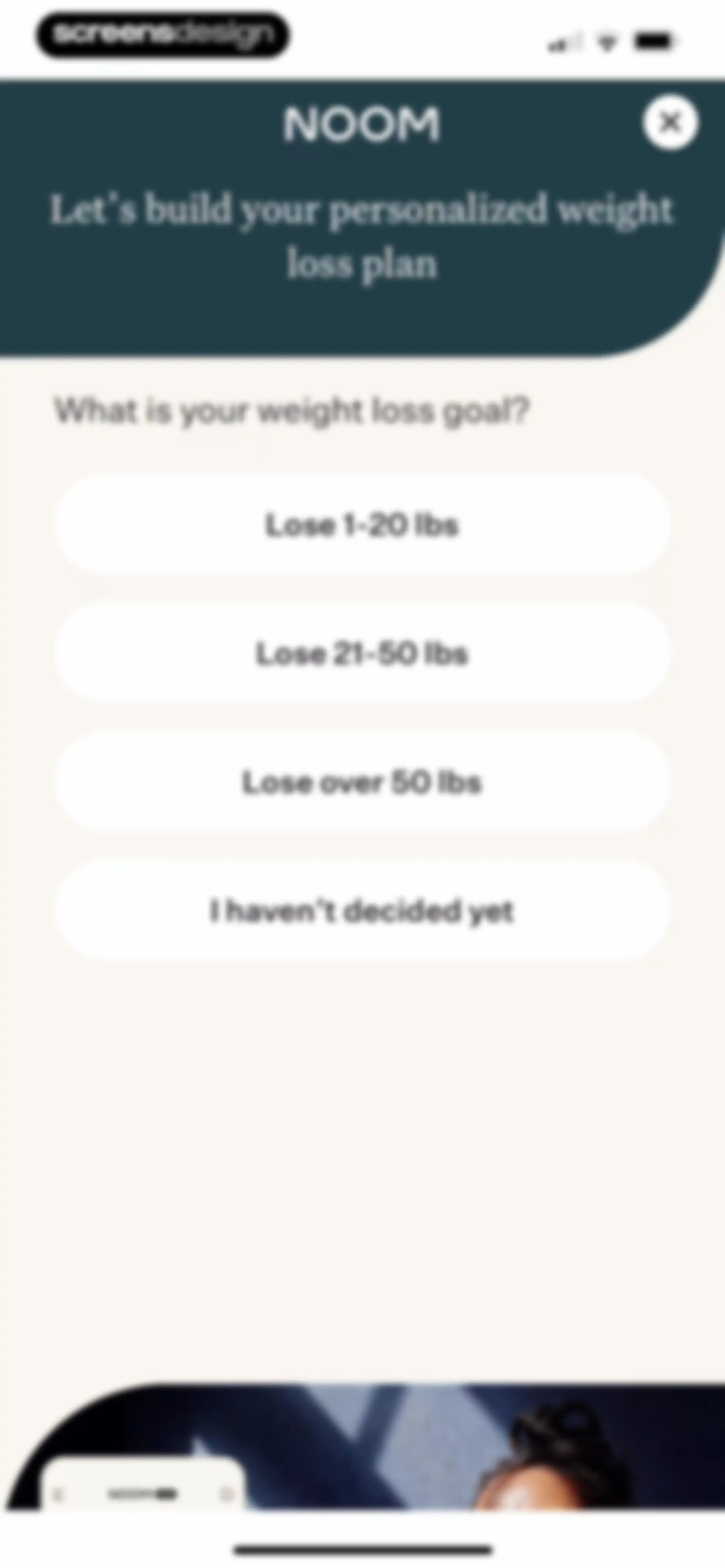 Noom Weight Loss, Food Tracker screen 19