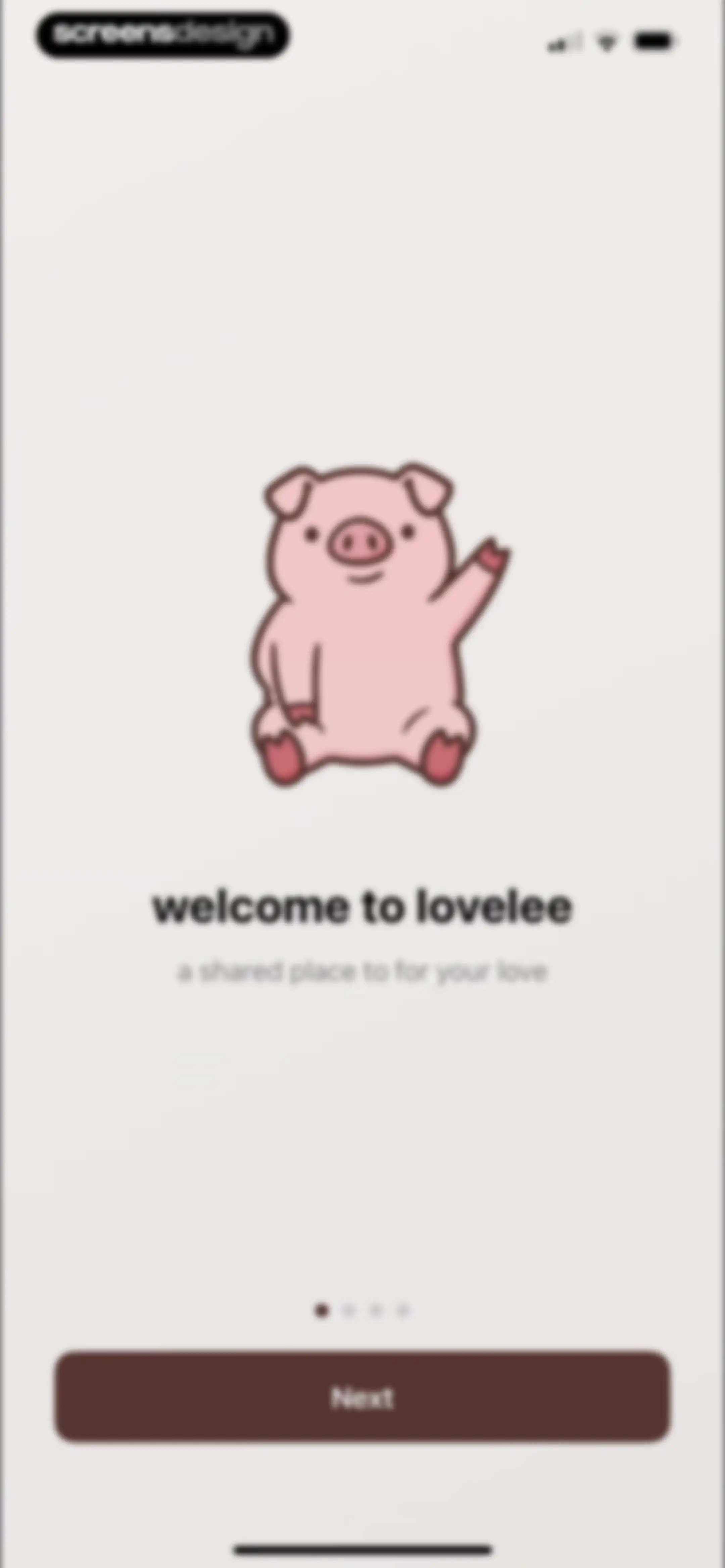 lovelee couples: love note app screen 1