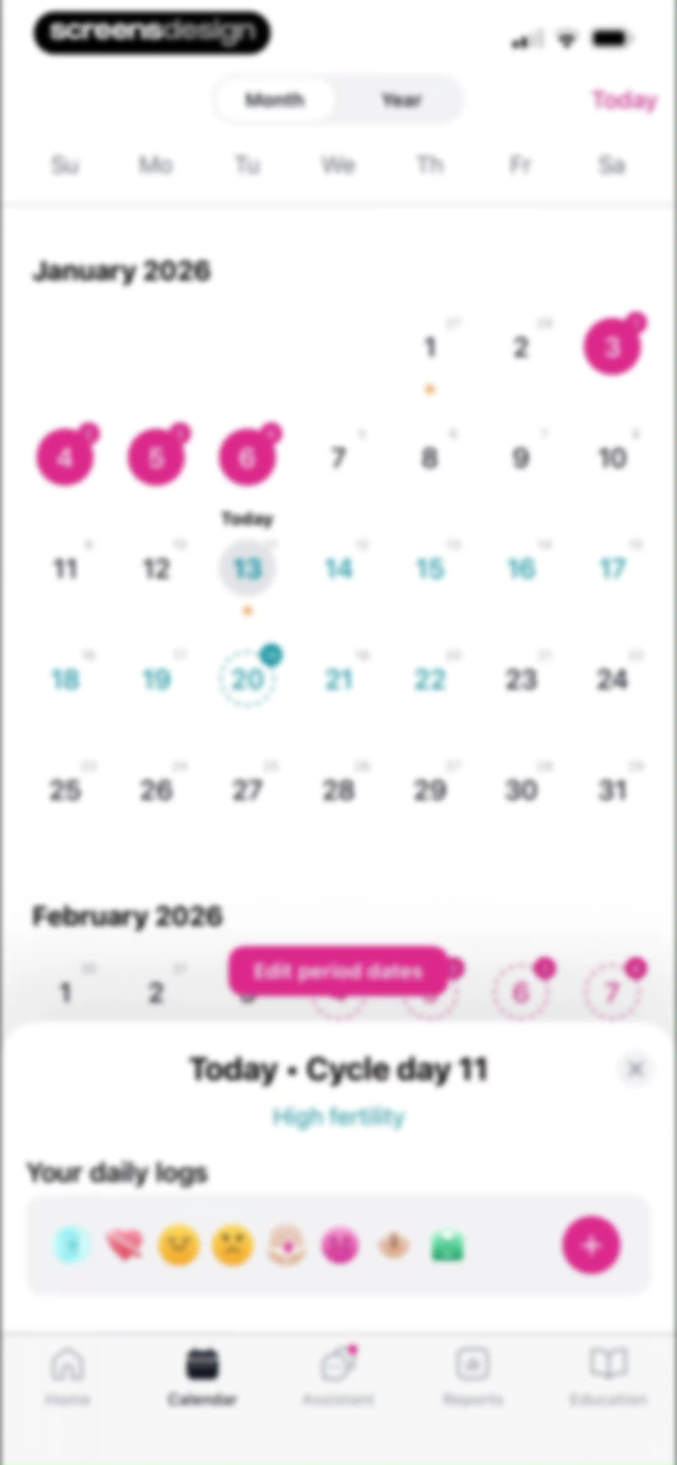 Pregmate Ovulation Tracker screen 91