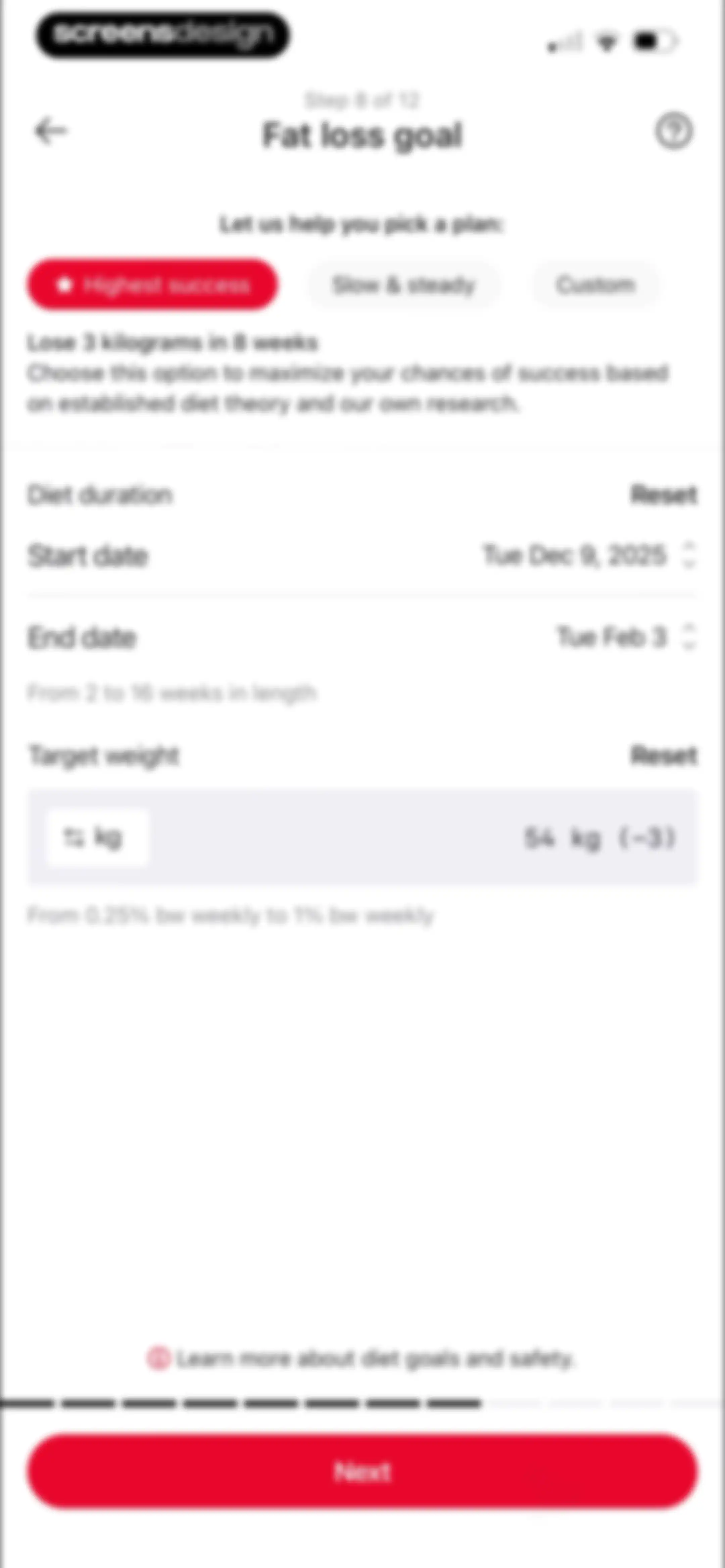 RP Diet Coach & Planner screen 14