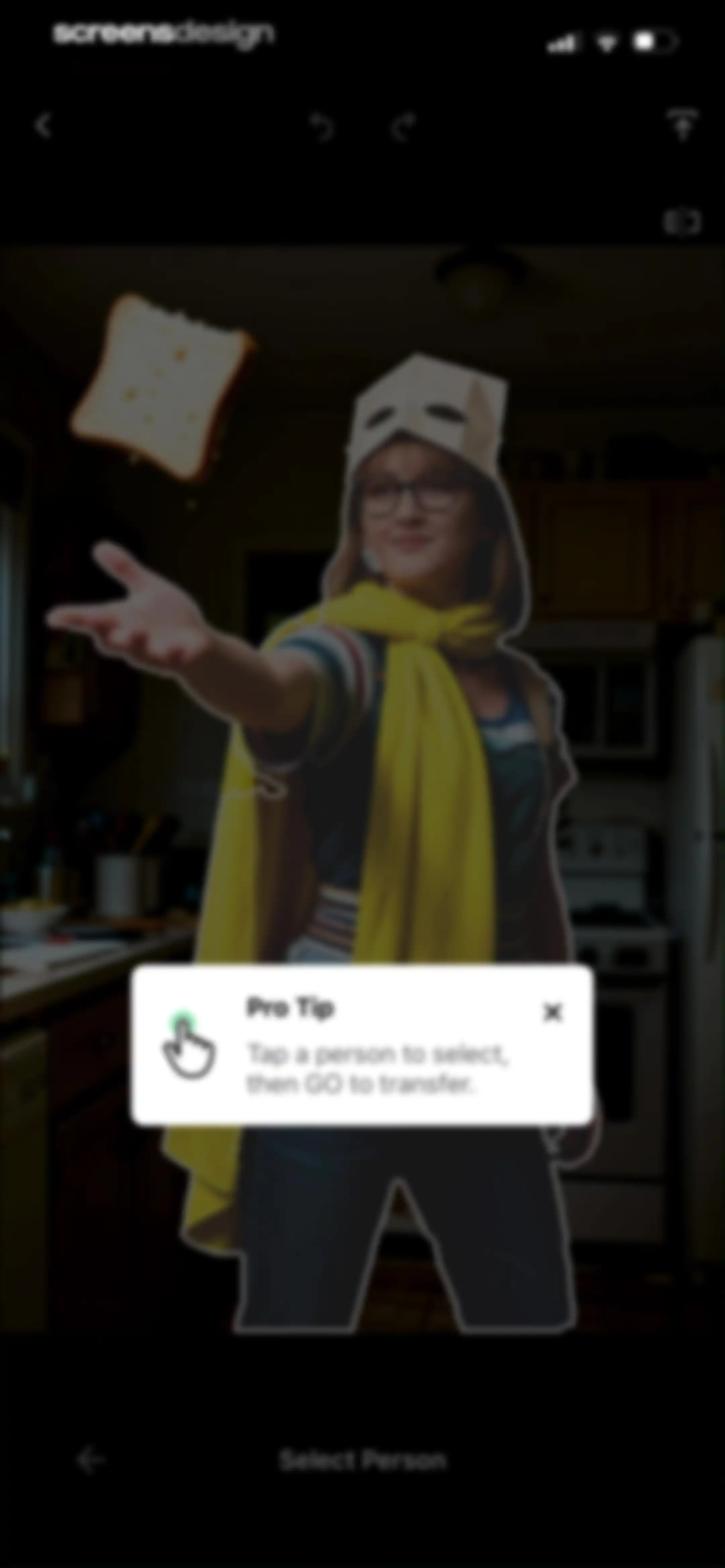 TouchRetouch screen 47