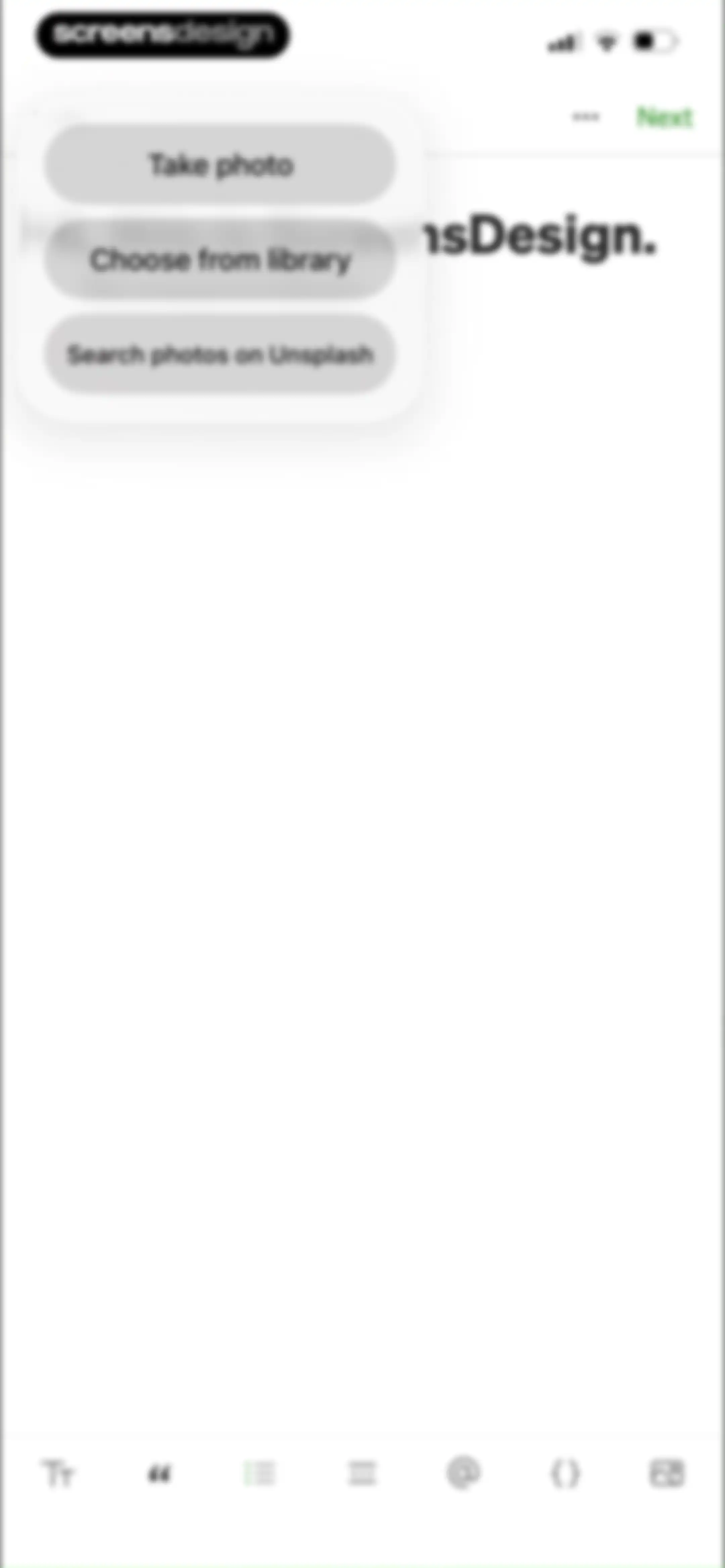 Medium: Read & Write Stories screen 43