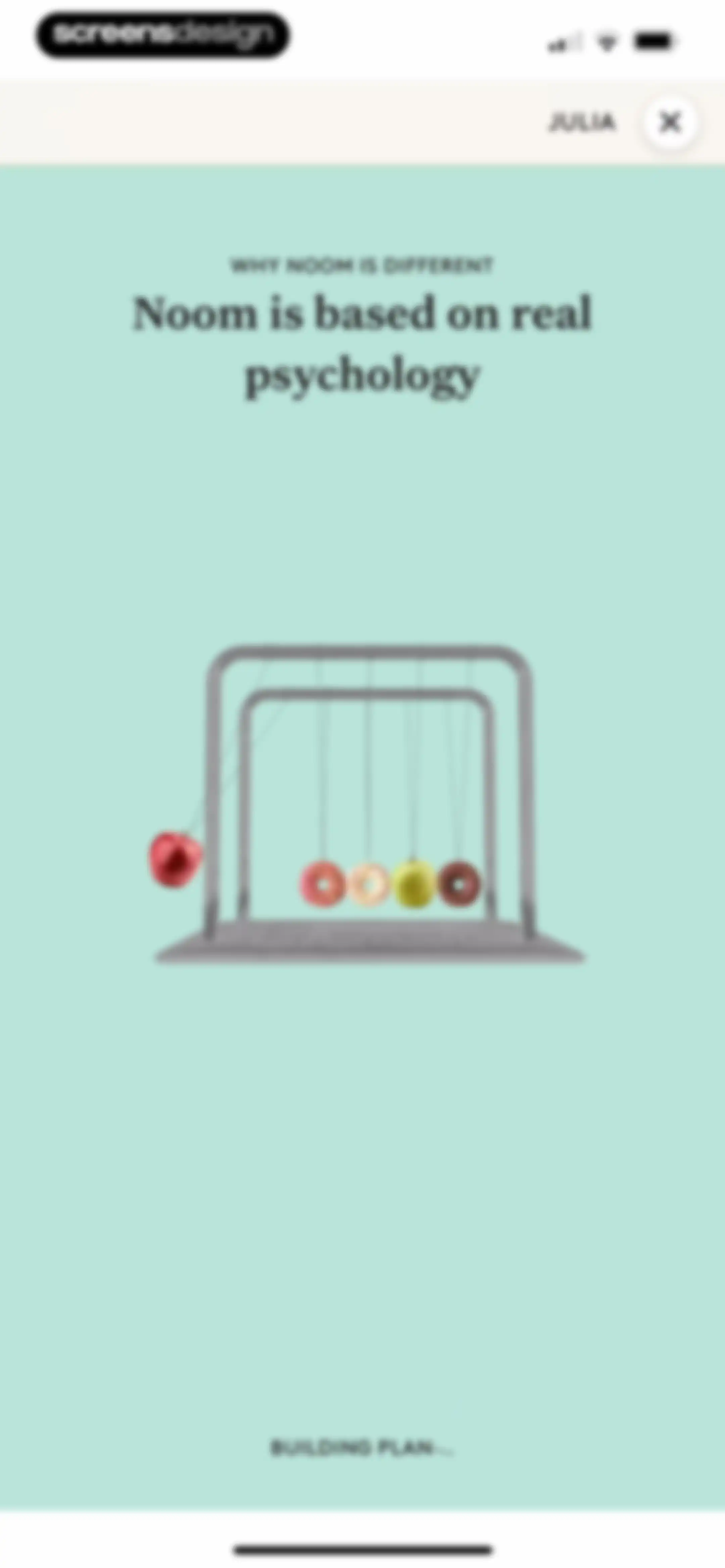Noom Weight Loss, Food Tracker screen 61