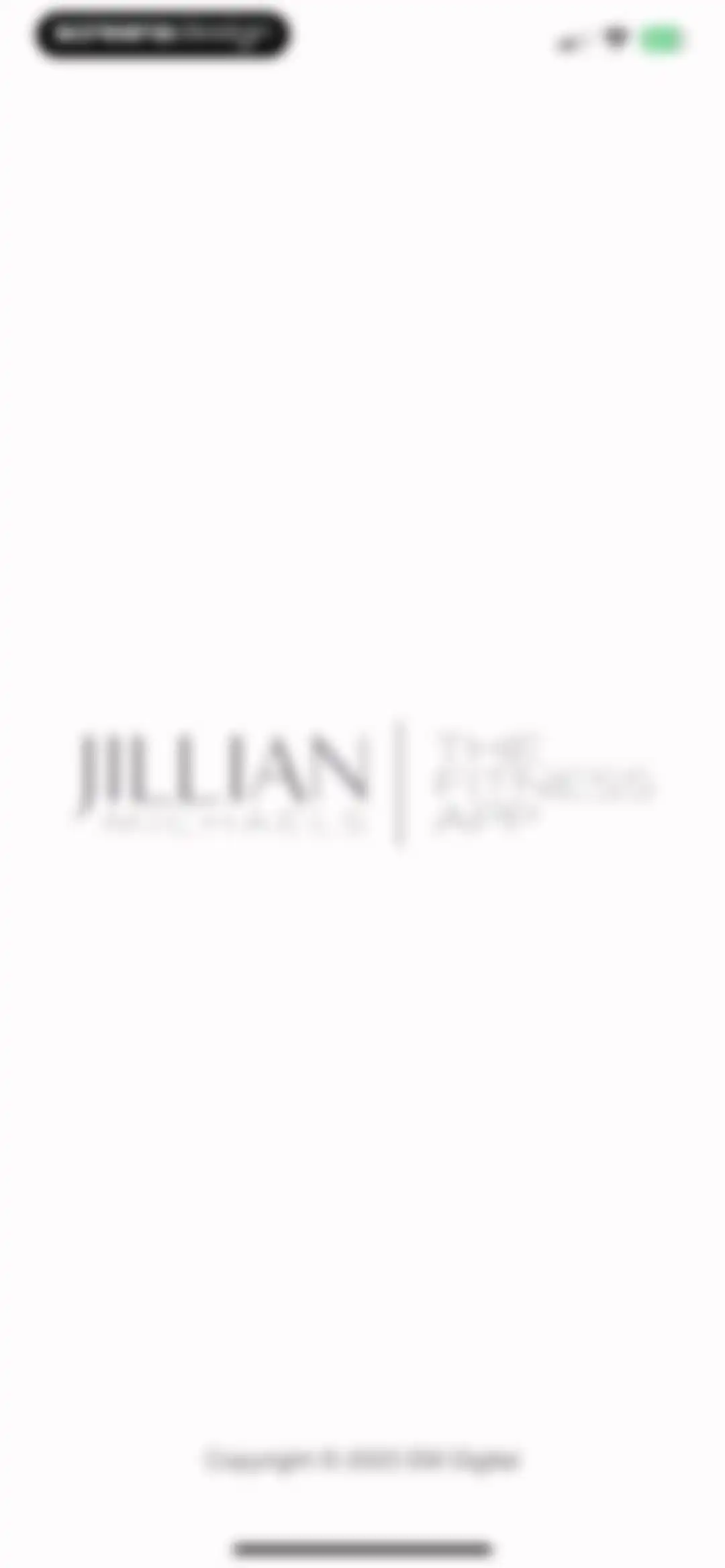 Jillian Michaels | Fitness App screen 1