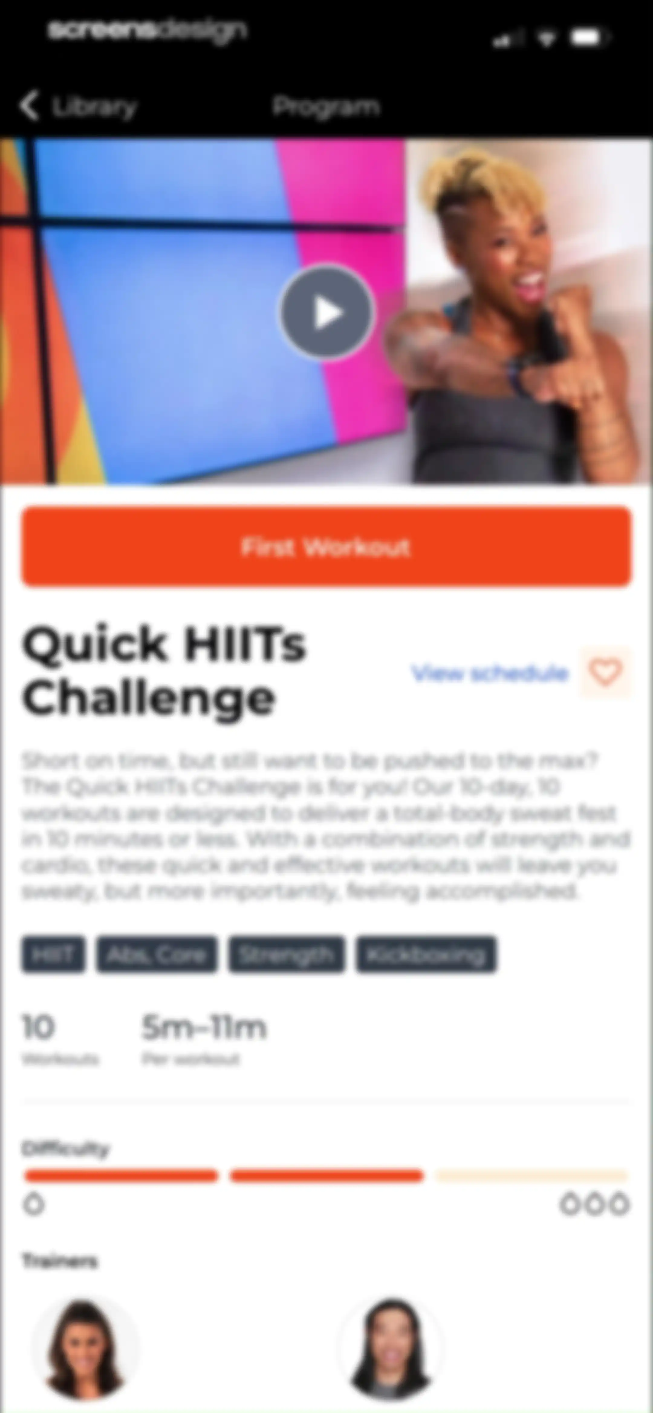 Daily Burn: Home Workouts screen 76