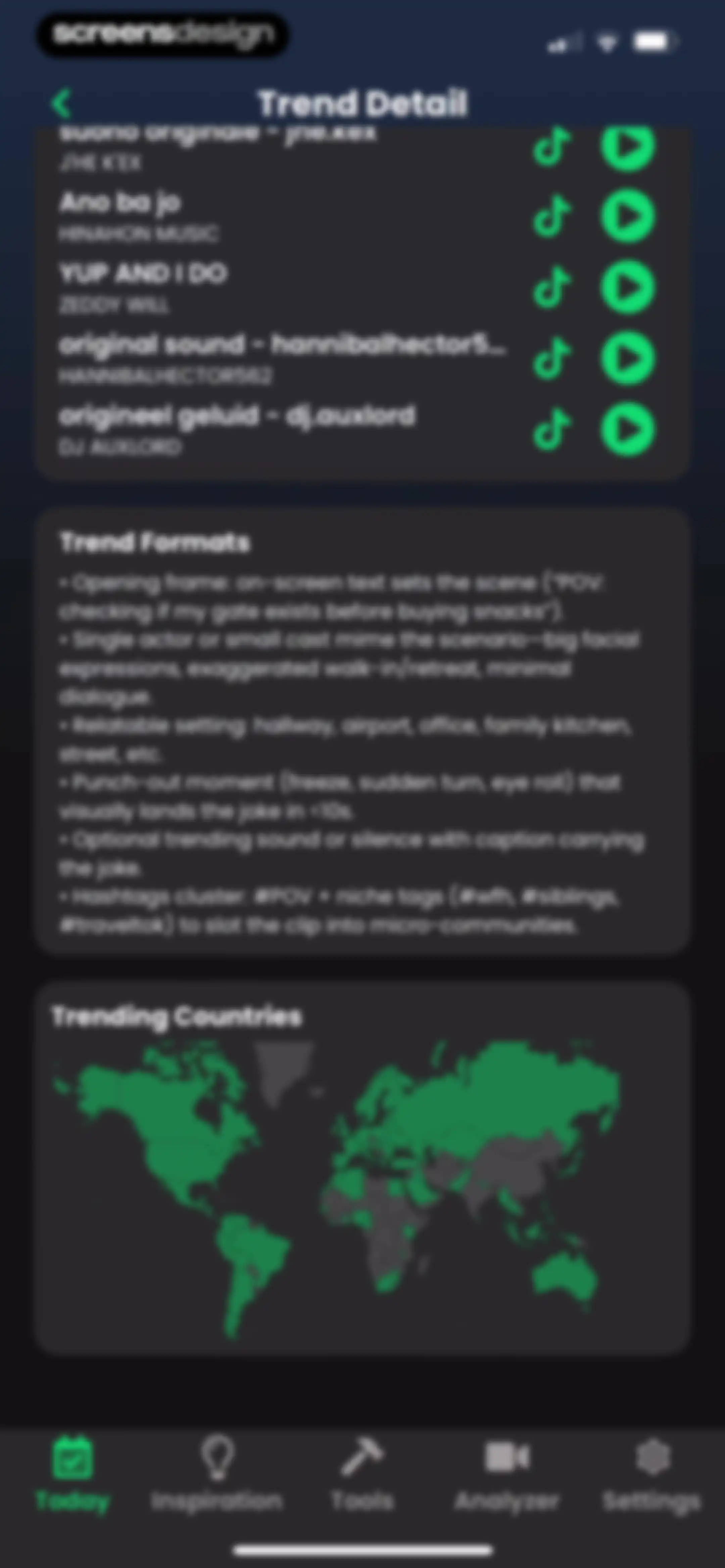 TrendTok Analytics & Tracker screen 62