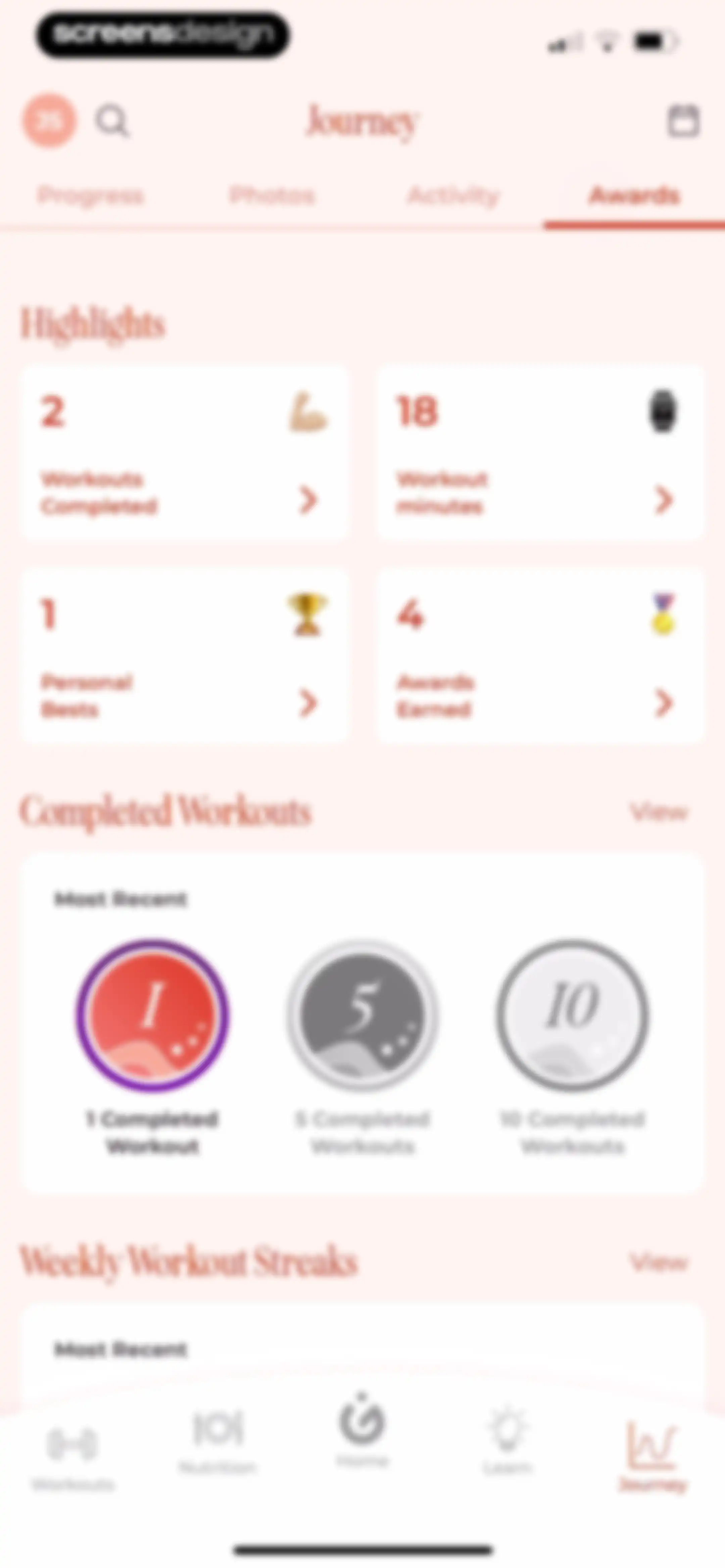WeGLOW: Home Workout for Women screen 201