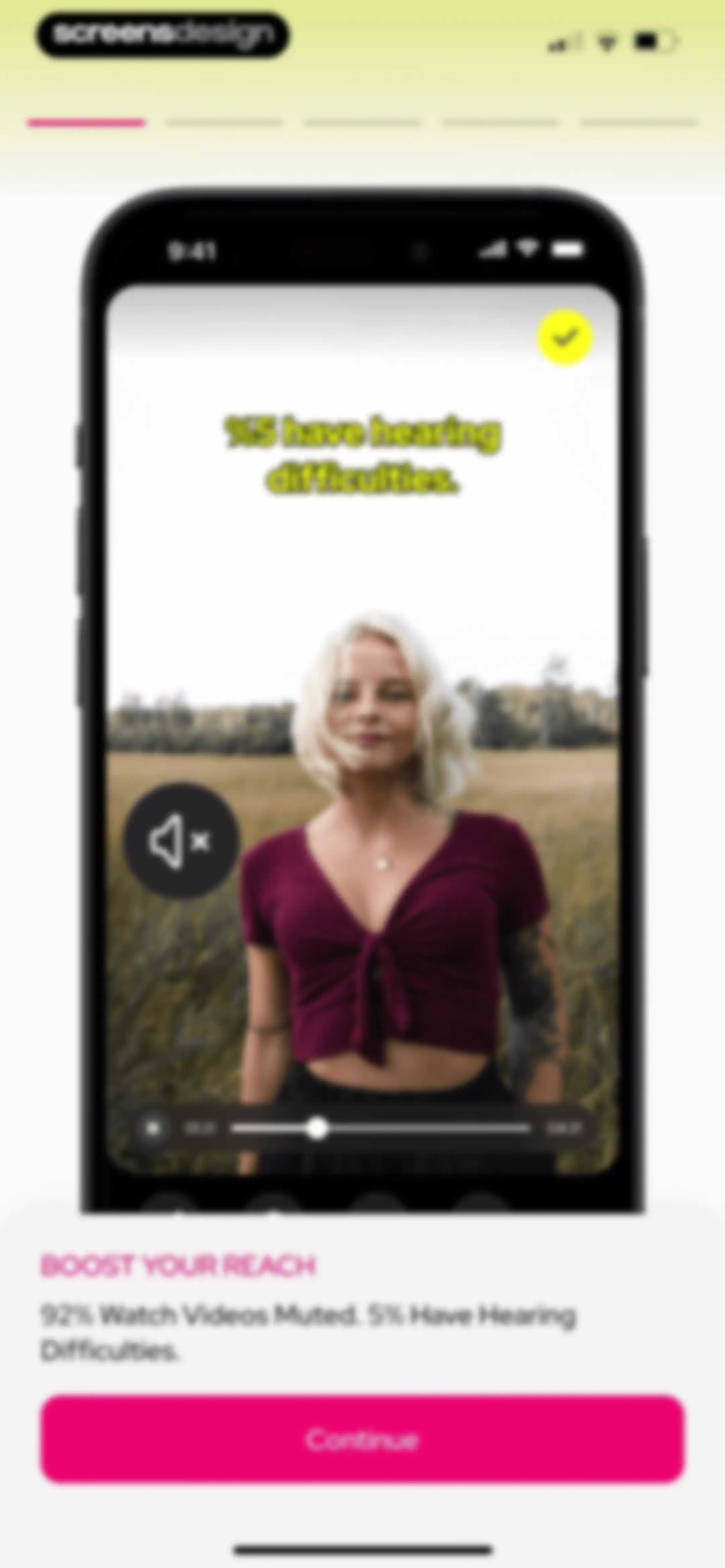 Subcap: Captions AI, Subtitles screen 3