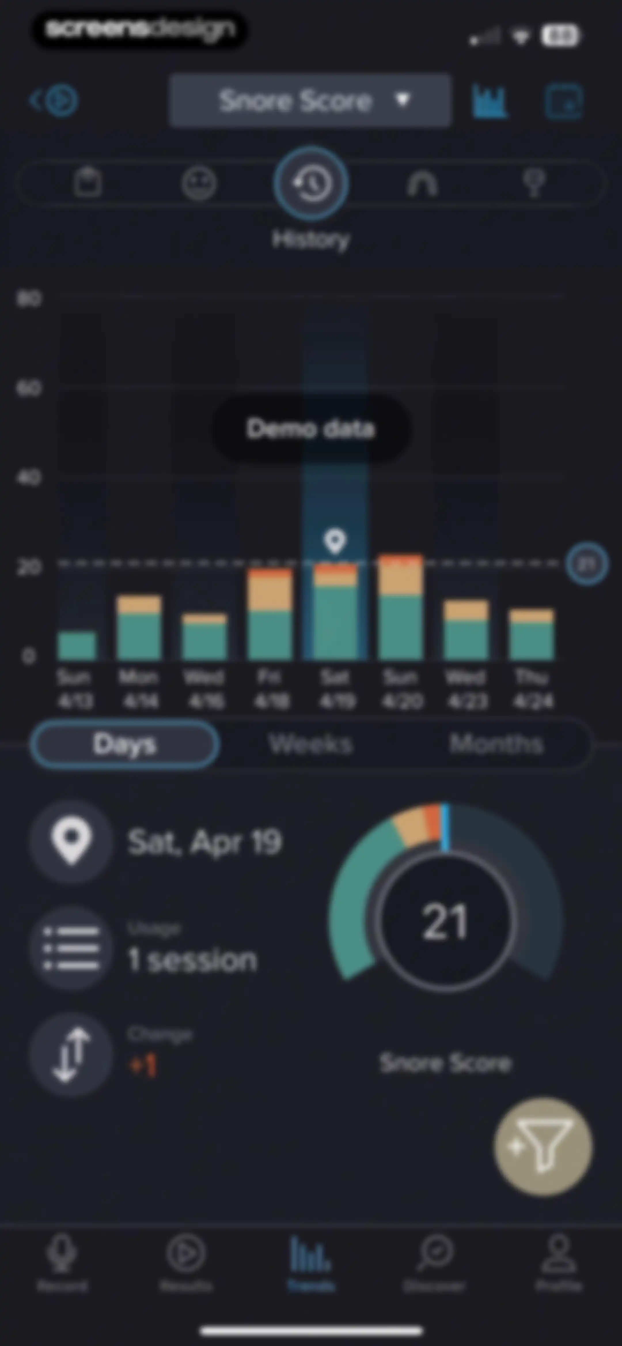 SnoreLab : Record Your Snoring screen 46