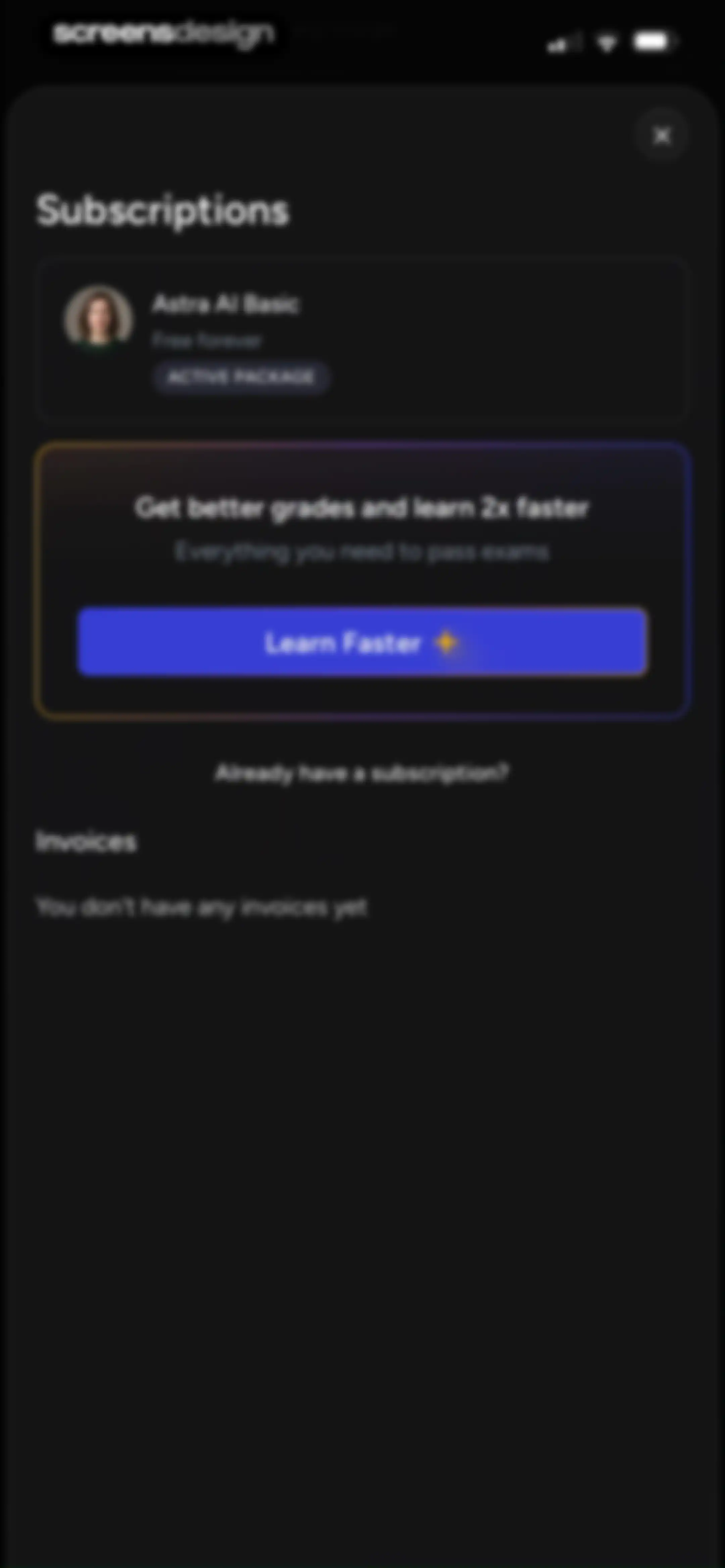 Astra AI: Study & Exam Prep screen 242