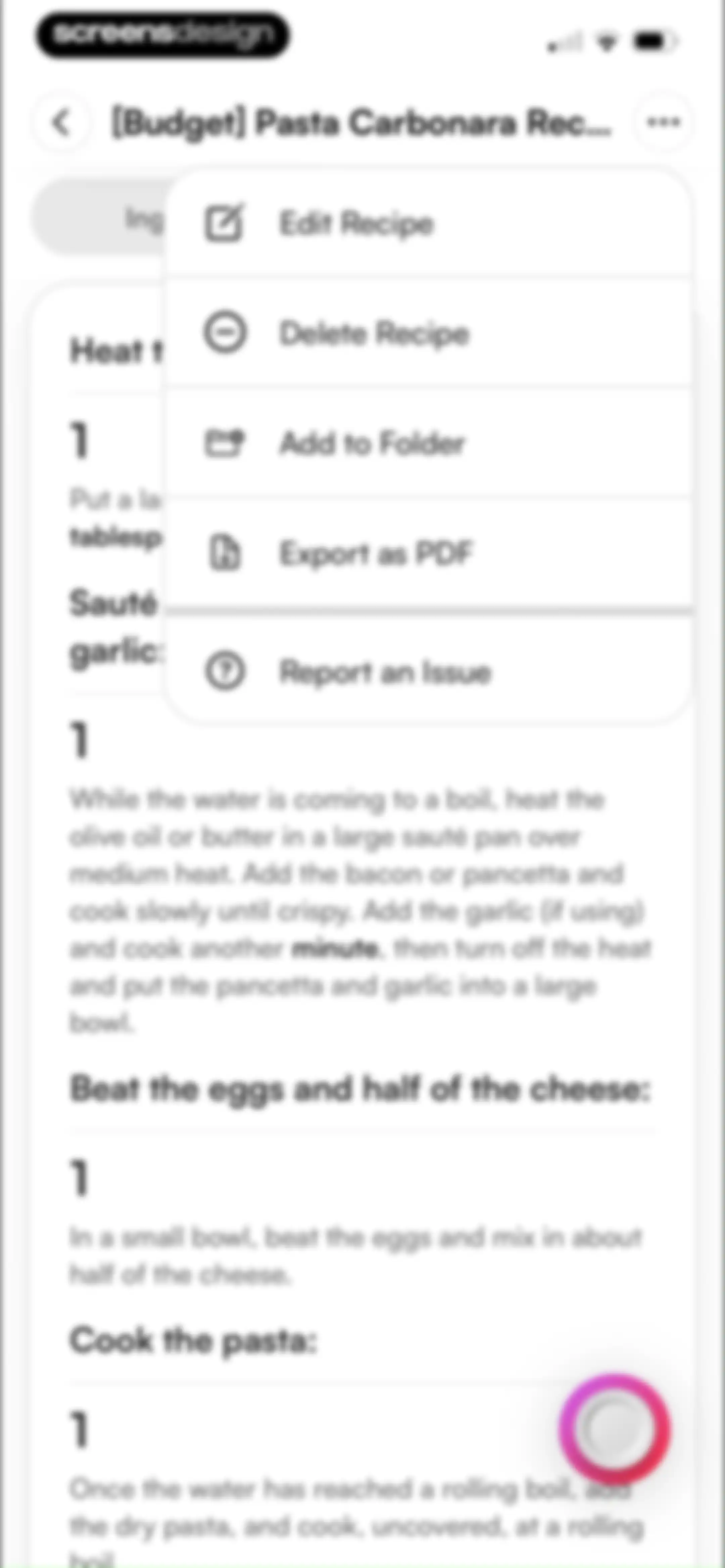 Osta: Save & Share Recipes screen 117