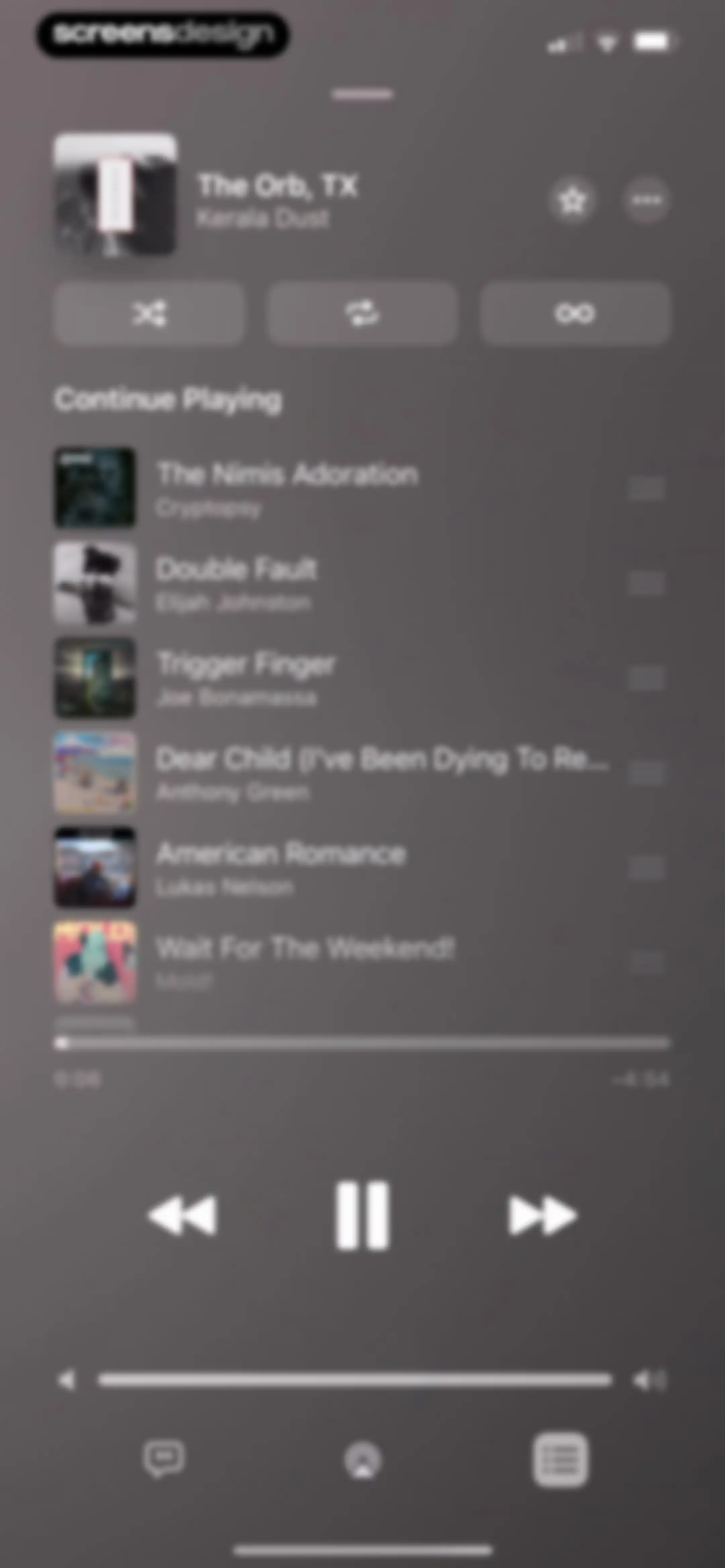 Apple Music screen 70