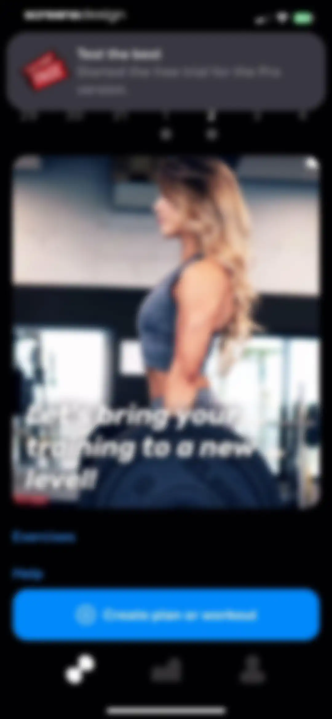 Gym Workout Alpha Progression screen 11