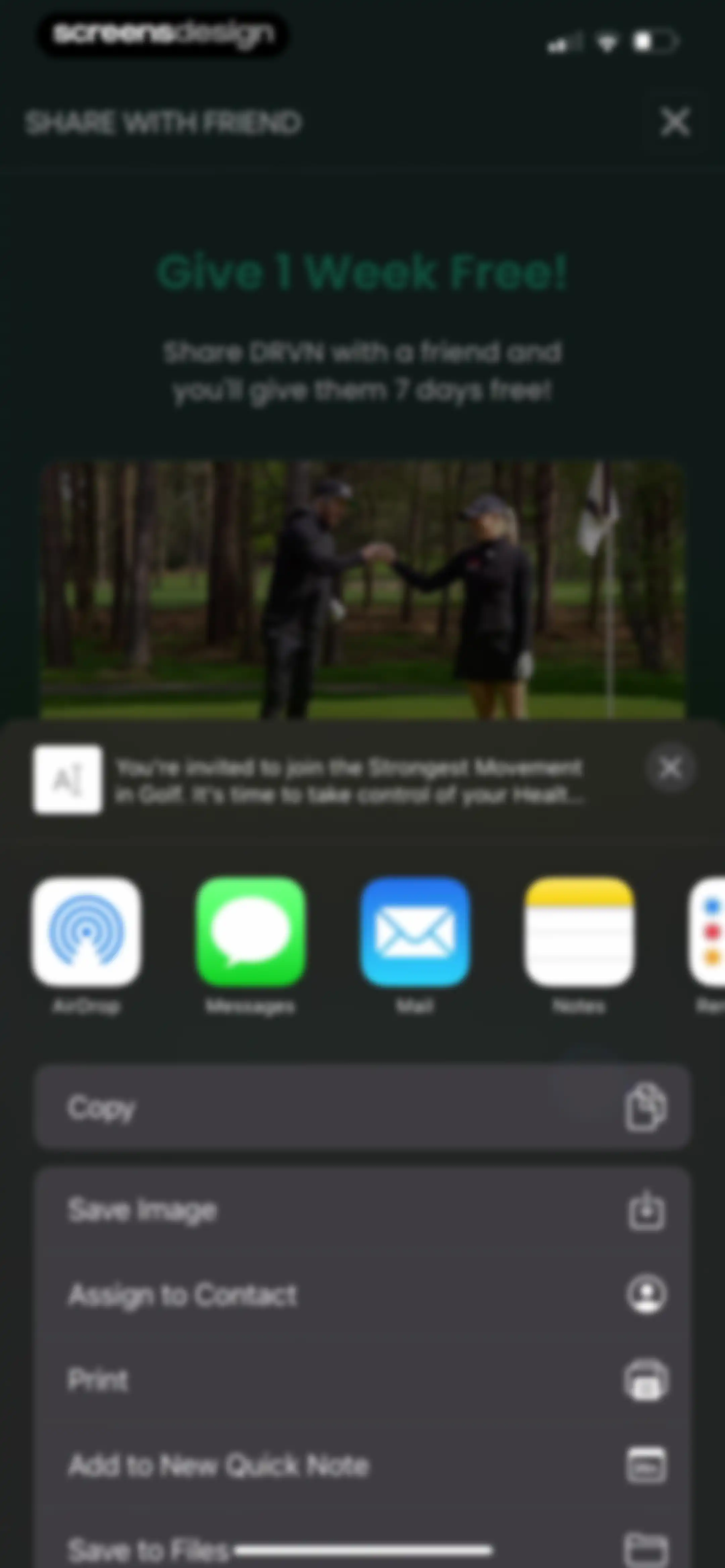 DRVN - Golf & Gym Workouts screen 168