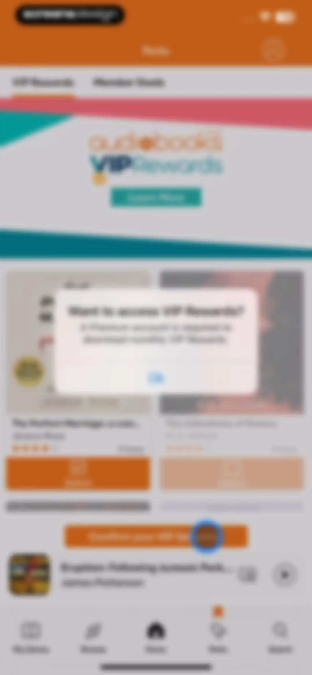 Audiobooks.com: Get audiobooks screen 63