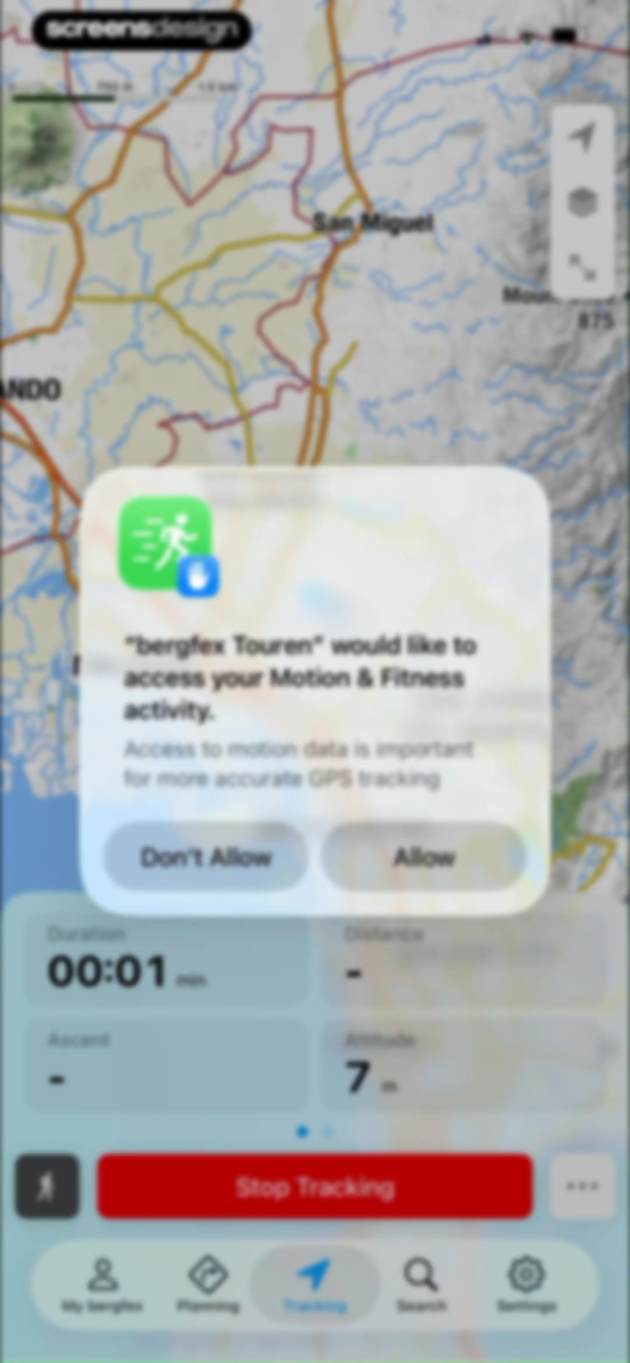 bergfex: Hiking & Tracking screen 3