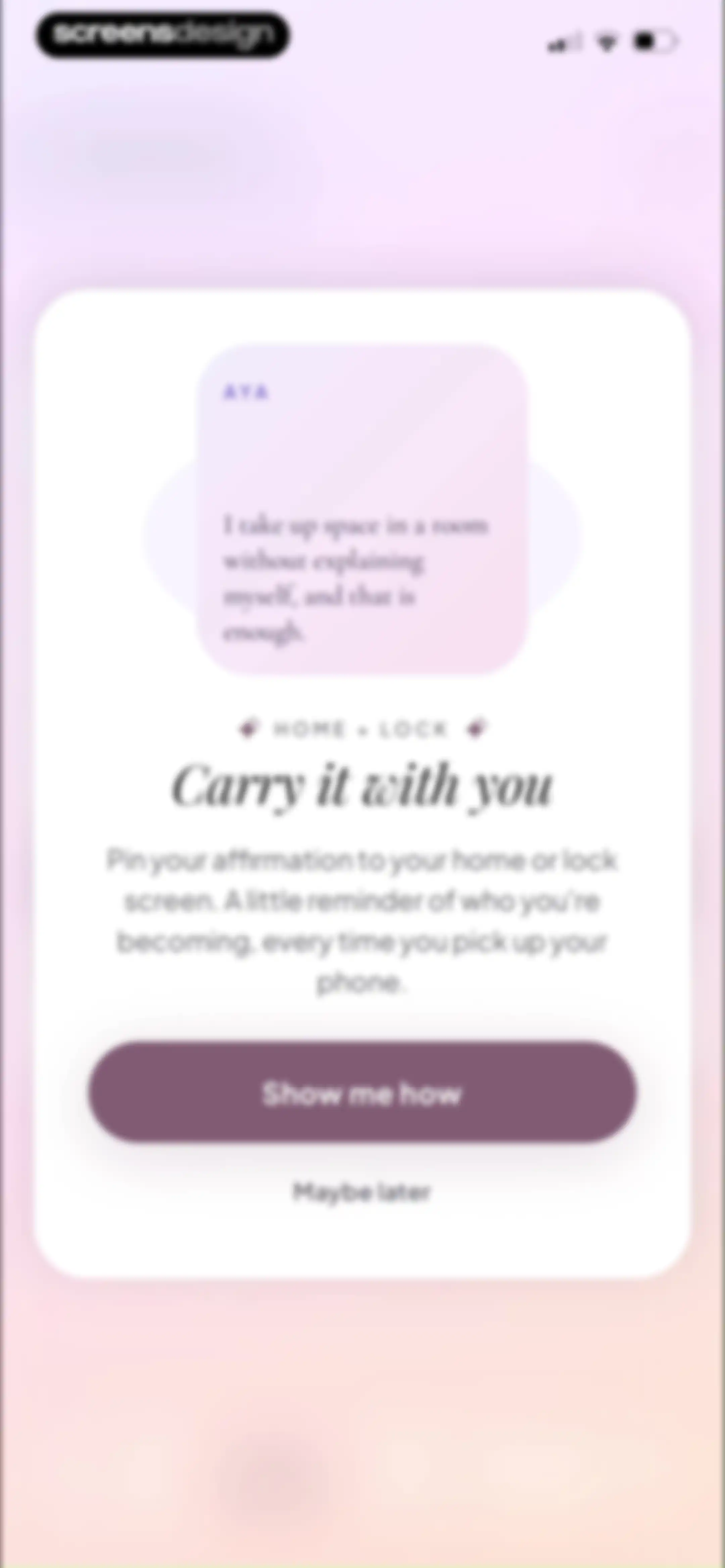 Aya: Manifest Your Dream Self screen 53