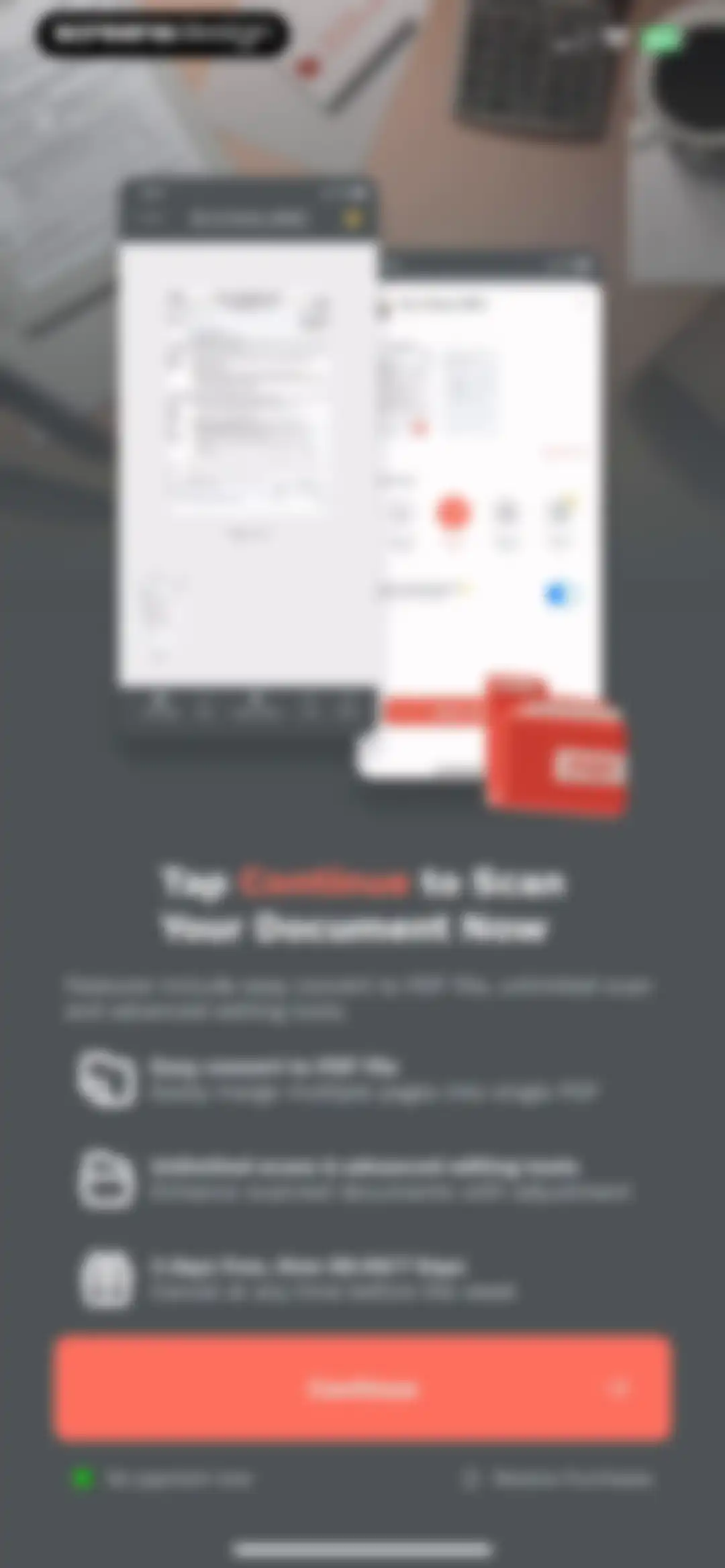 Scan Now: PDF Document Scanner screen 4