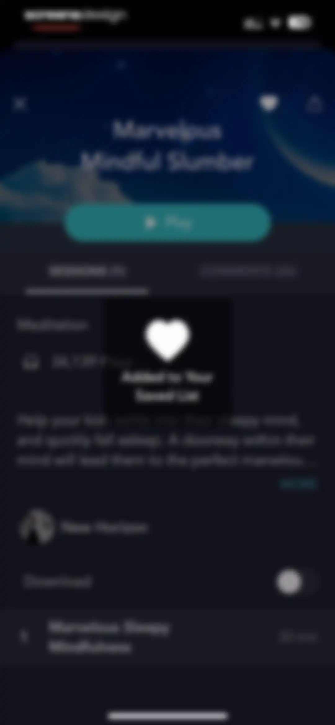 Simple Habit Sleep, Meditation screen 43