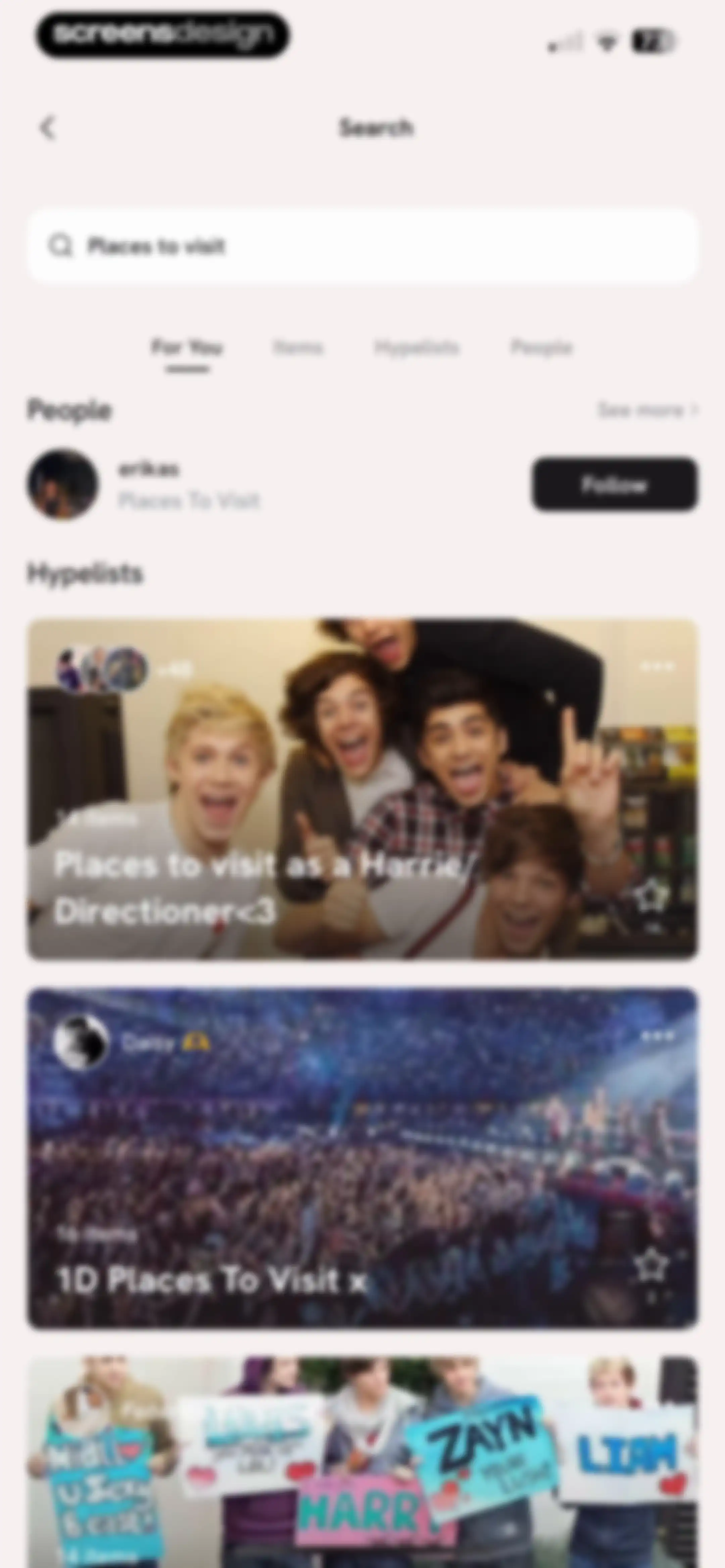 Hypelist: Create & Share Lists screen 119