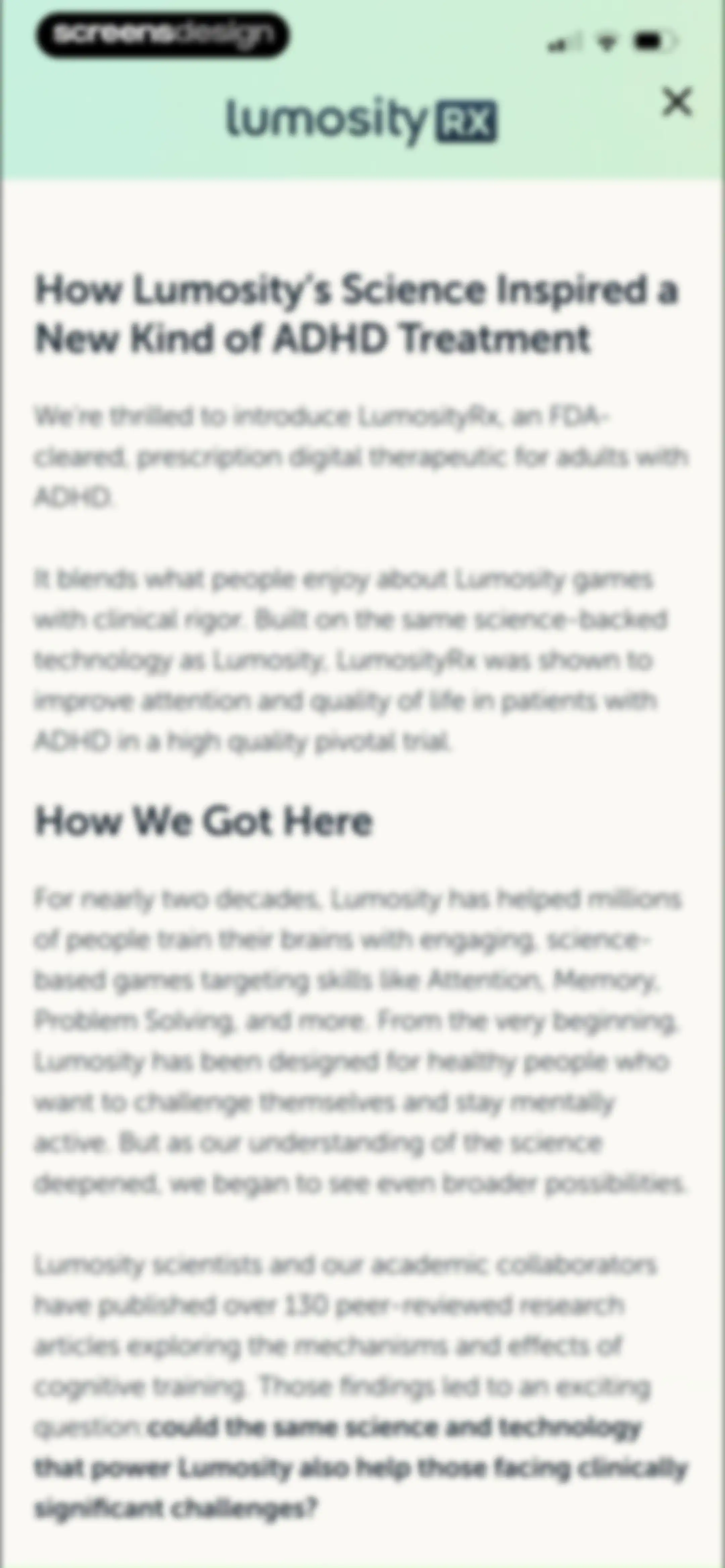 Lumosity: Brain Training Games screen 81