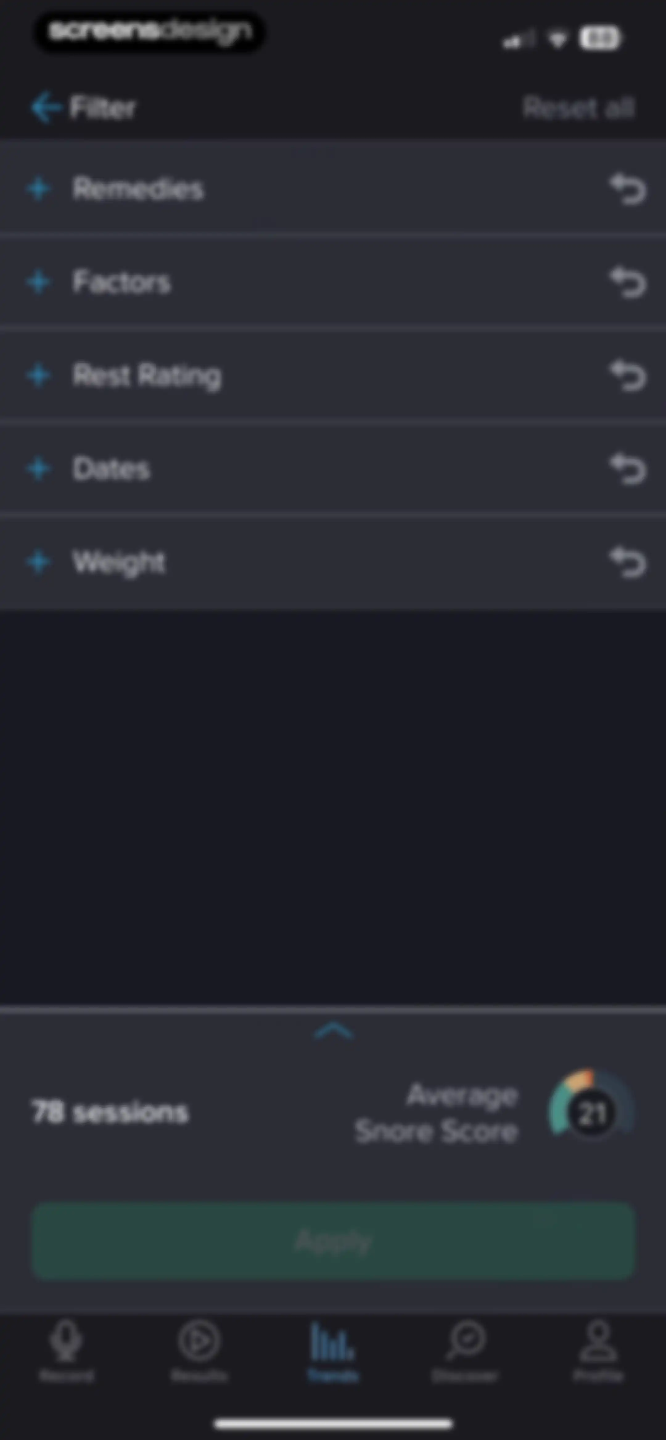 SnoreLab : Record Your Snoring screen 56