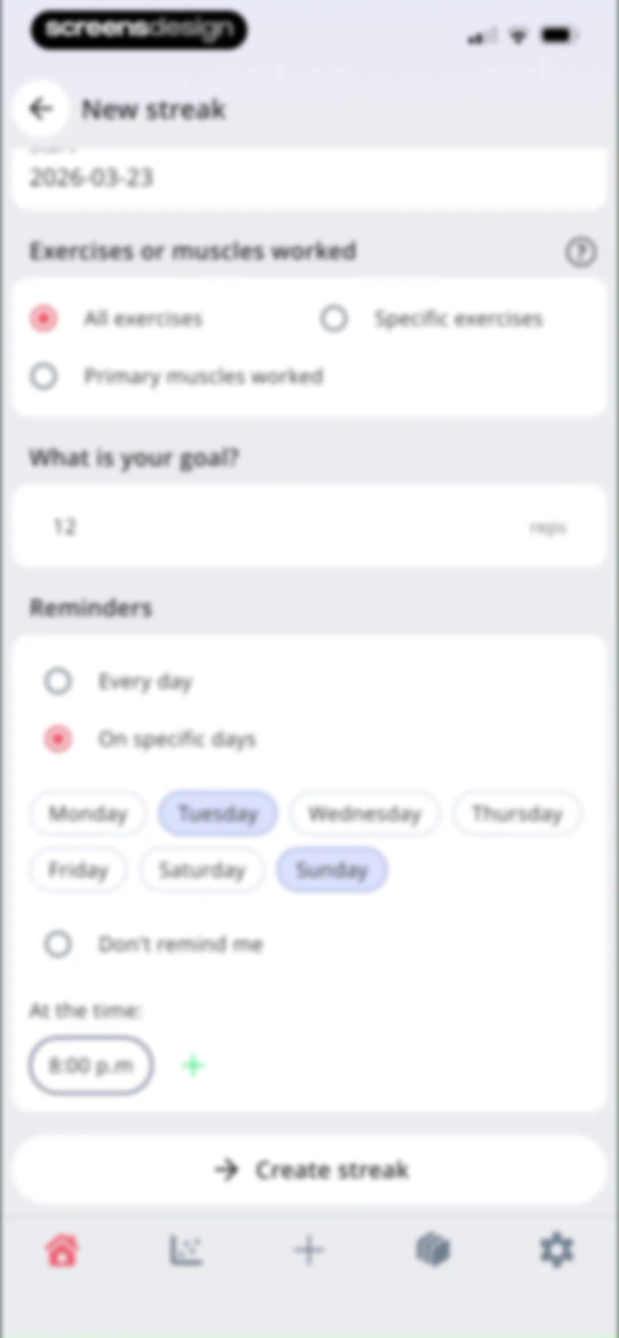 StrengthLog – Workout Tracker screen 78