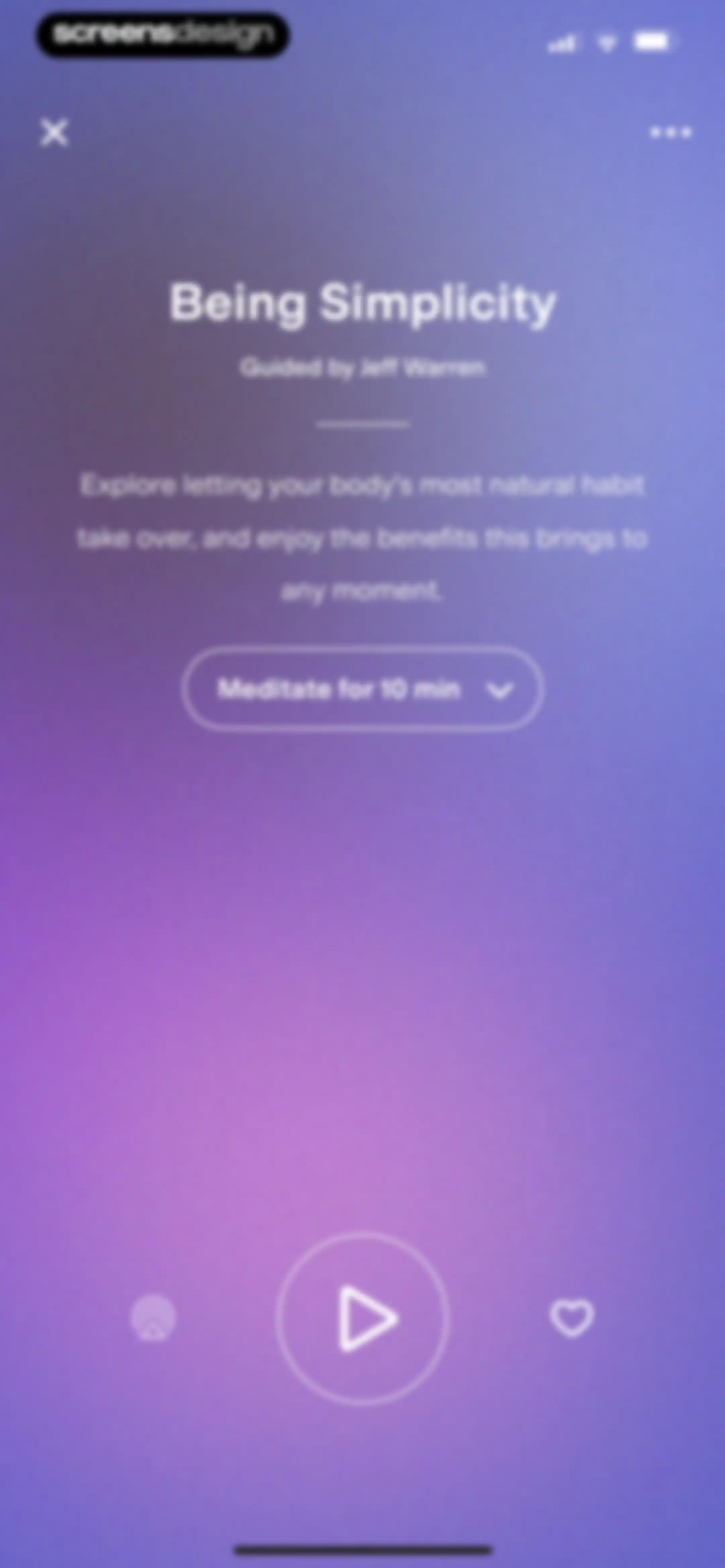 Happier Meditation screen 83