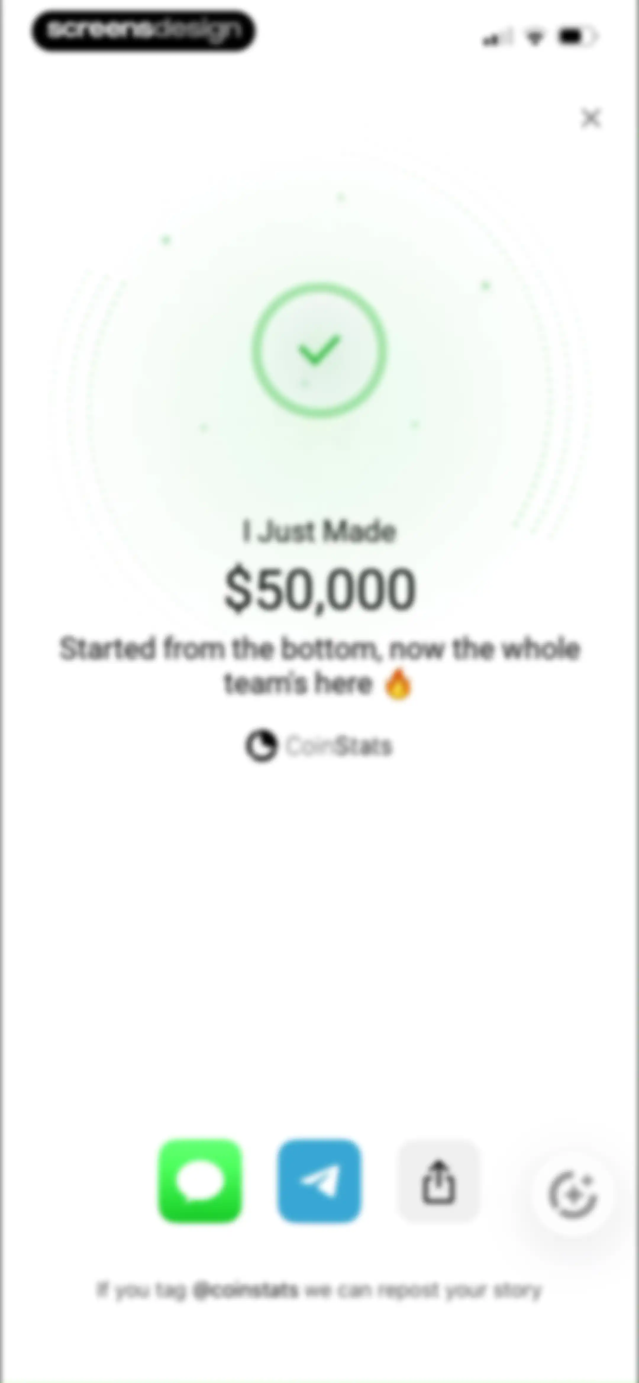 CoinStats: Crypto Portfolio screen 105