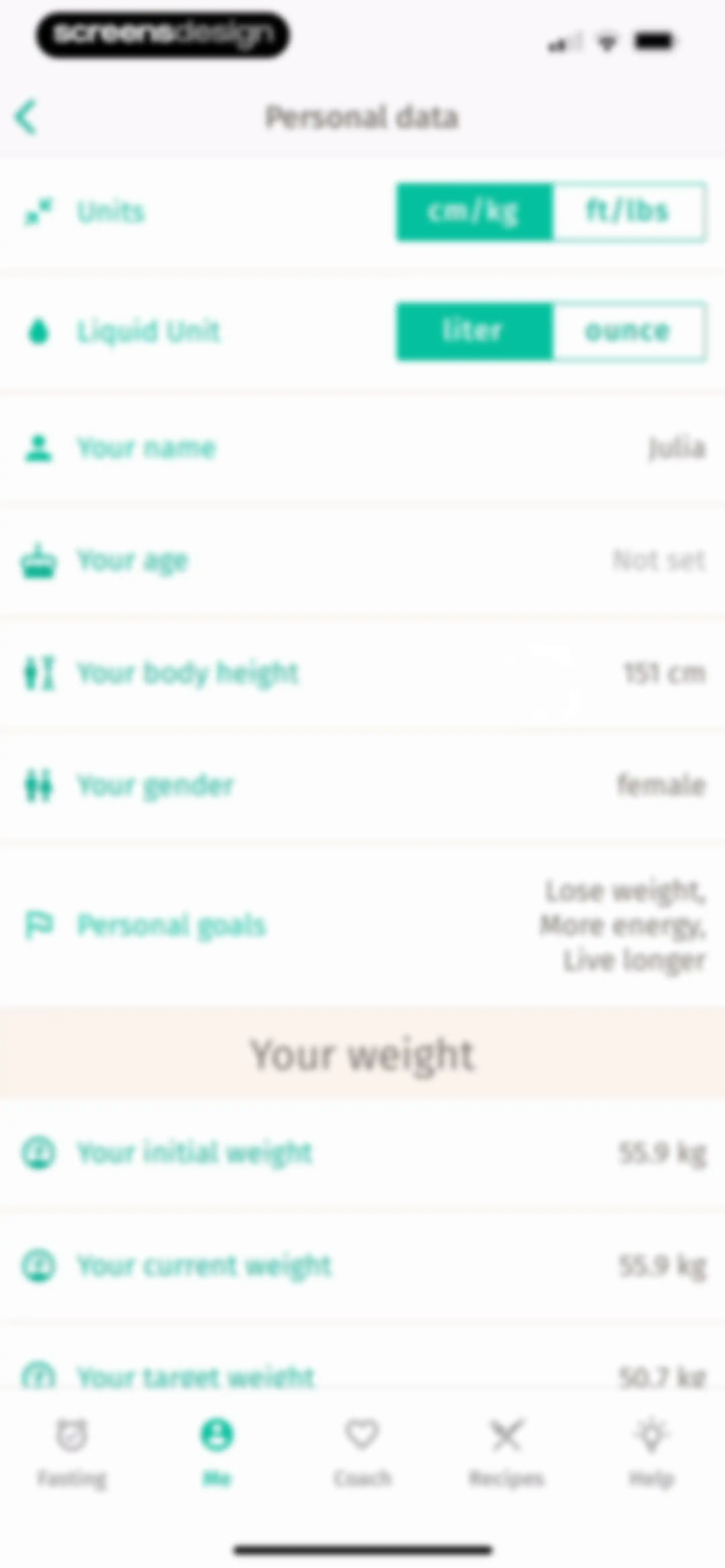 BodyFast: Intermittent Fasting screen 175