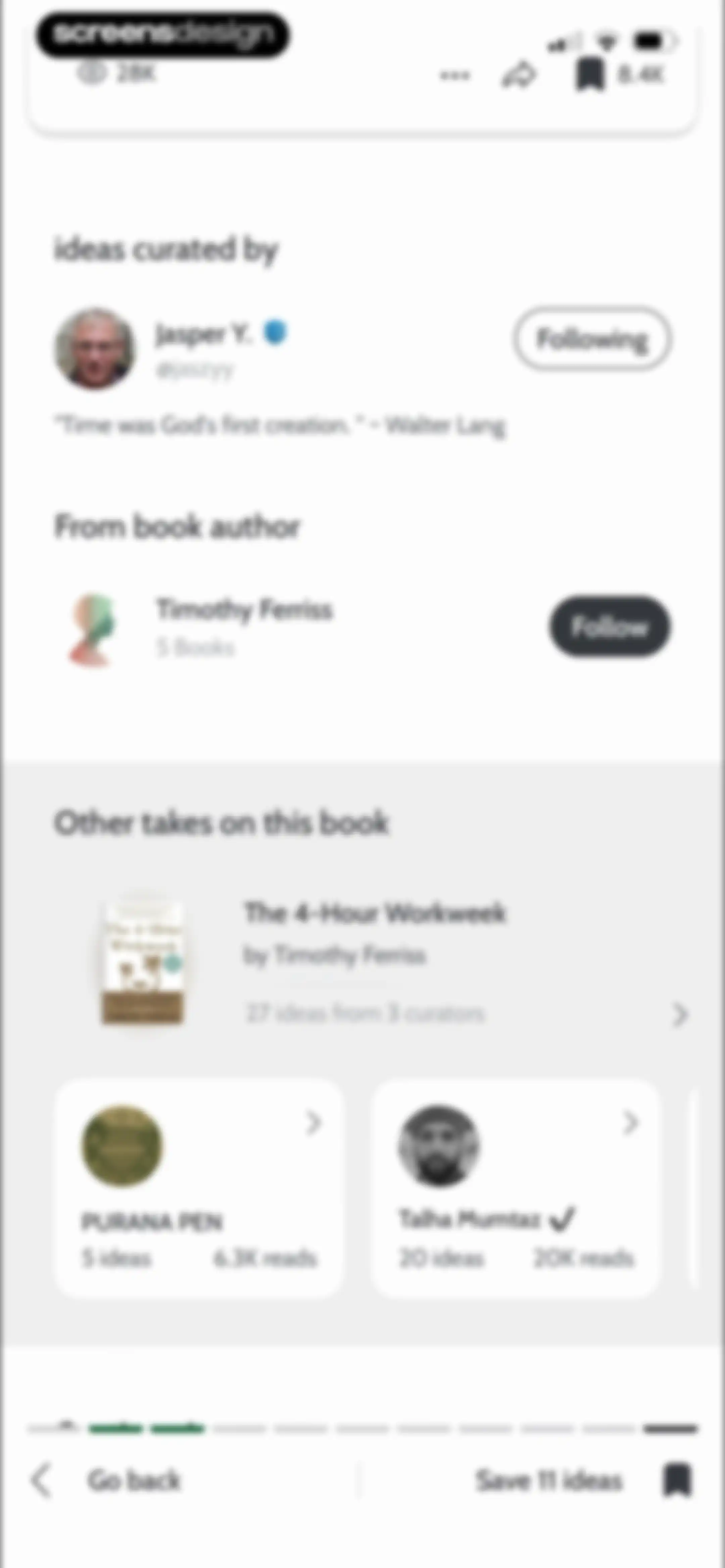 Deepstash: Smarter Every Day! screen 80