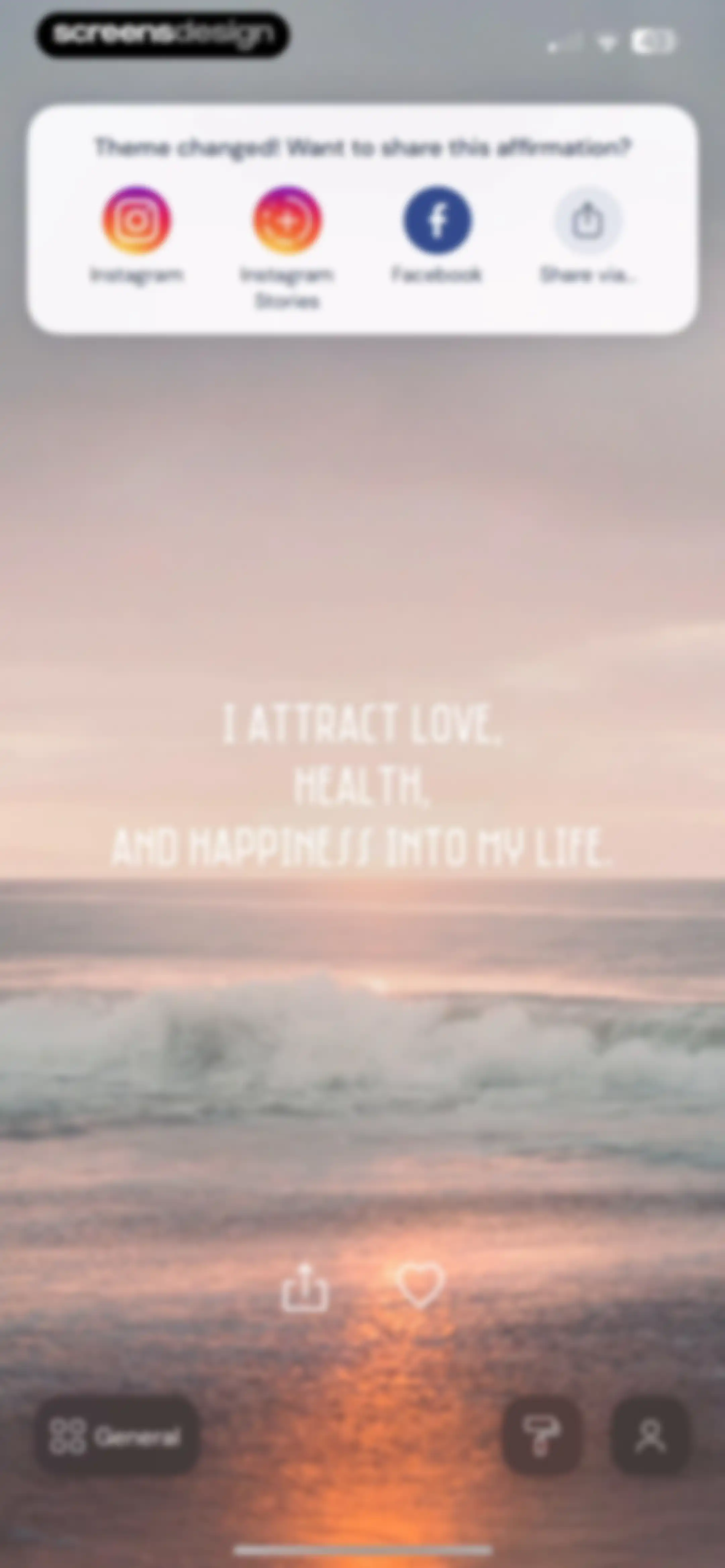 I am - Daily Affirmations screen 56