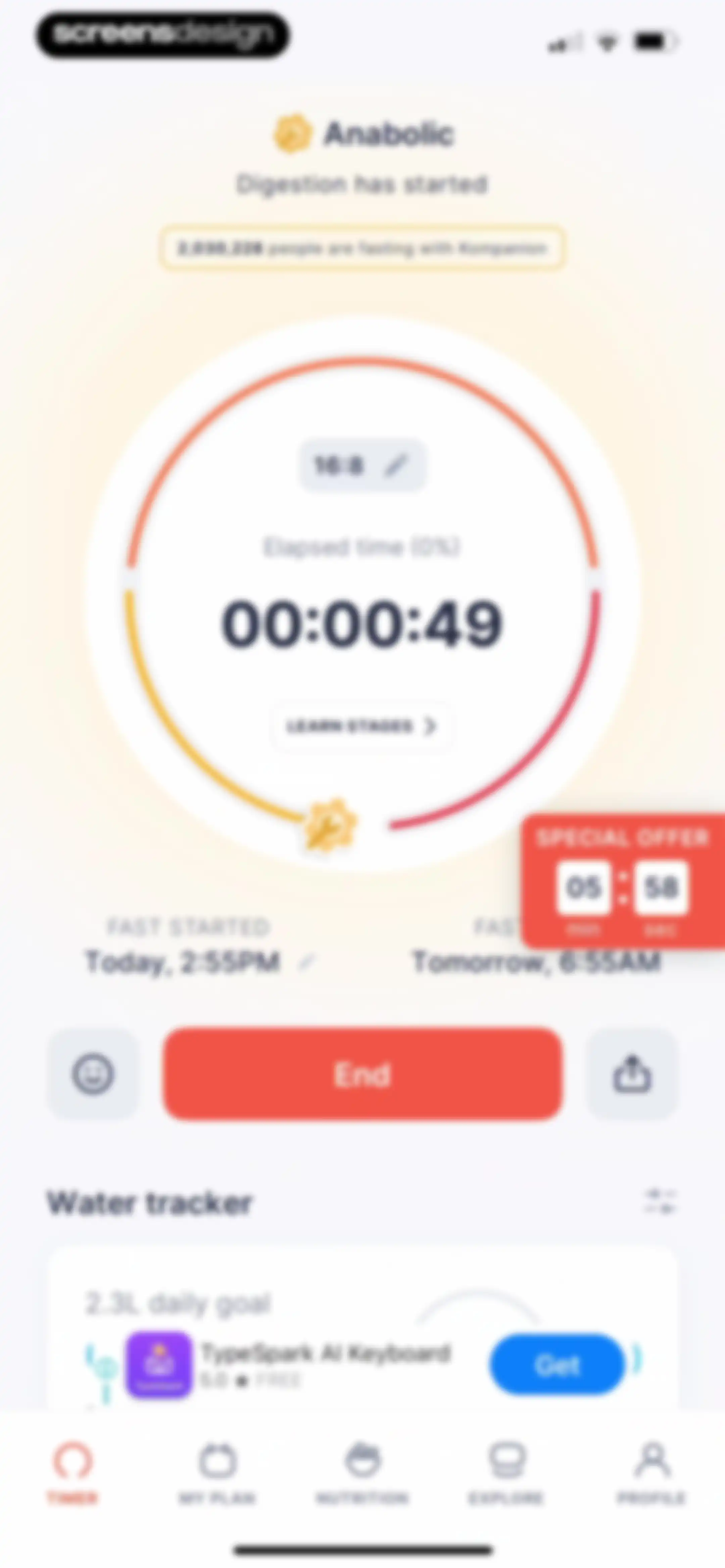 Kompanion: Weight Loss Plan screen 152