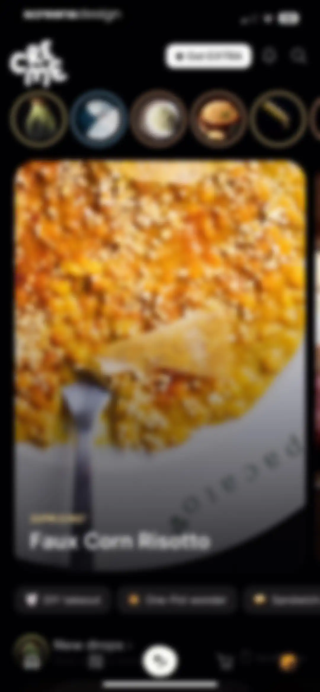 CREME: Create Memorable Meals screen 19
