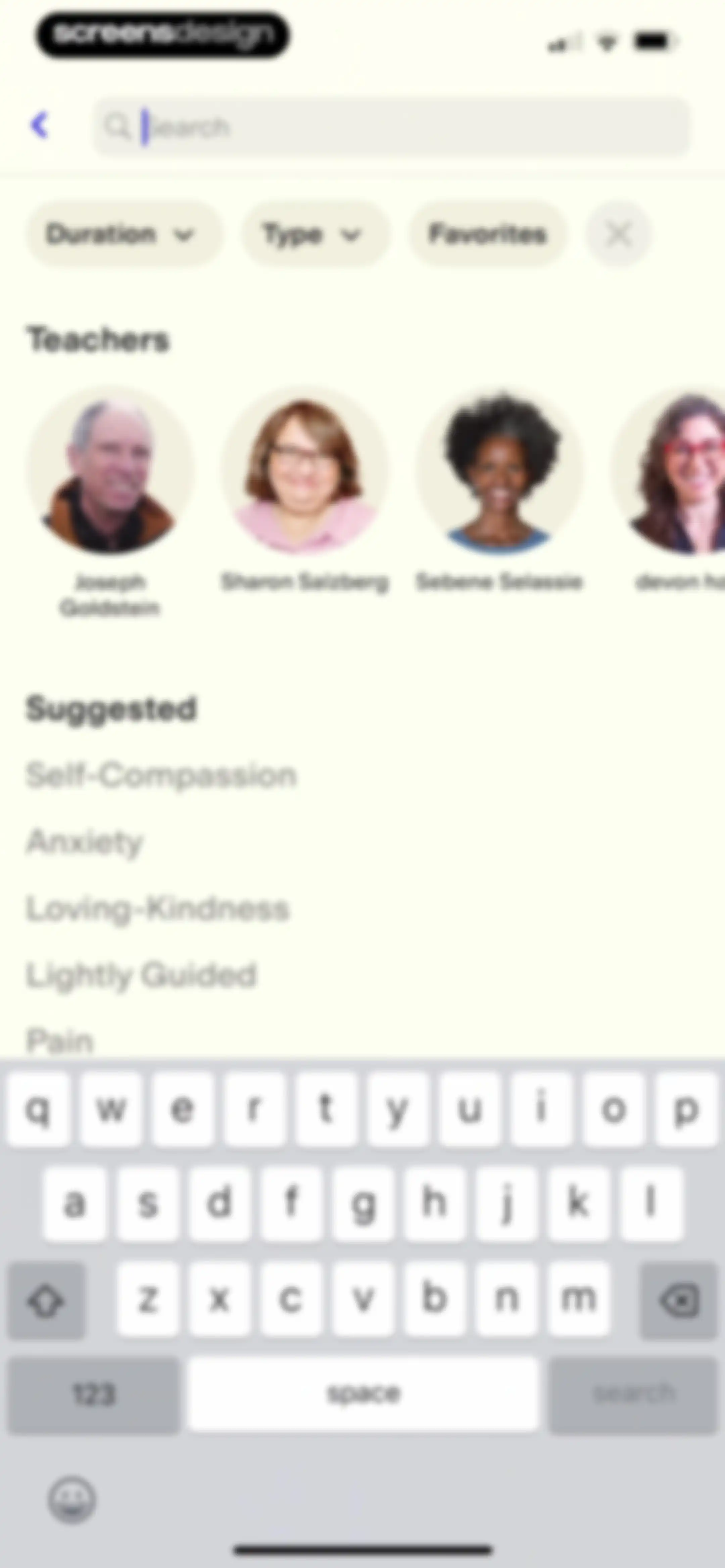 Happier Meditation screen 102
