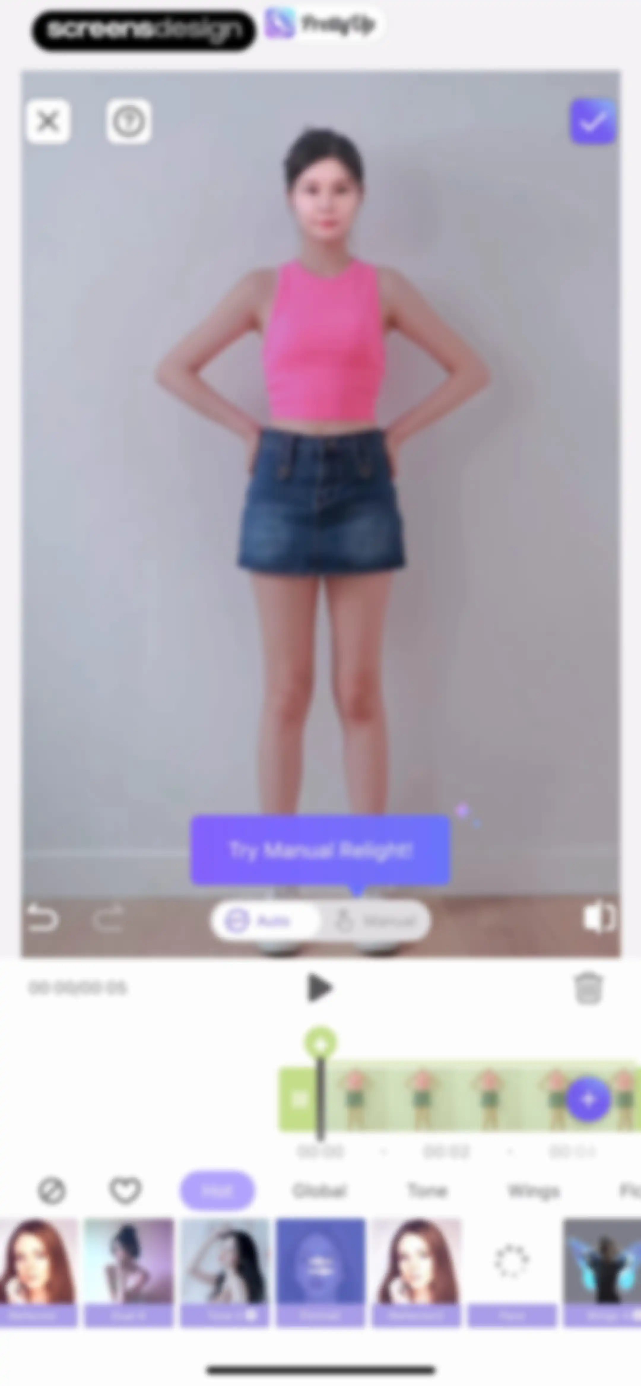 PrettyUp - Body Editor Video screen 41